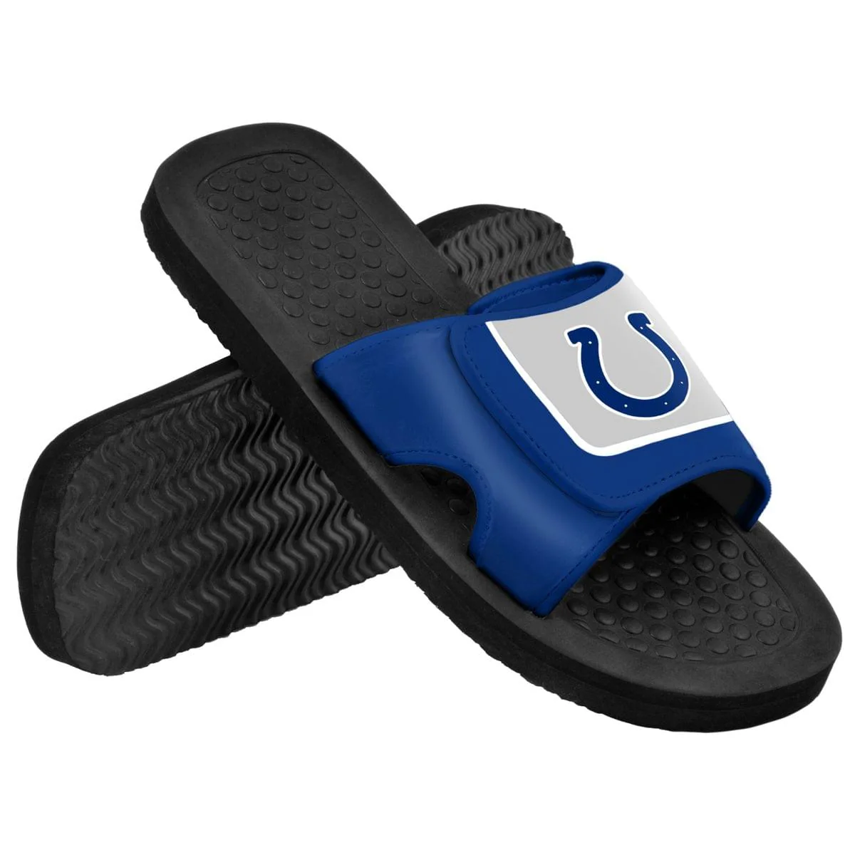 Indianapolis Colts NFL Men's Shower Slide Flip Flops - Image 2