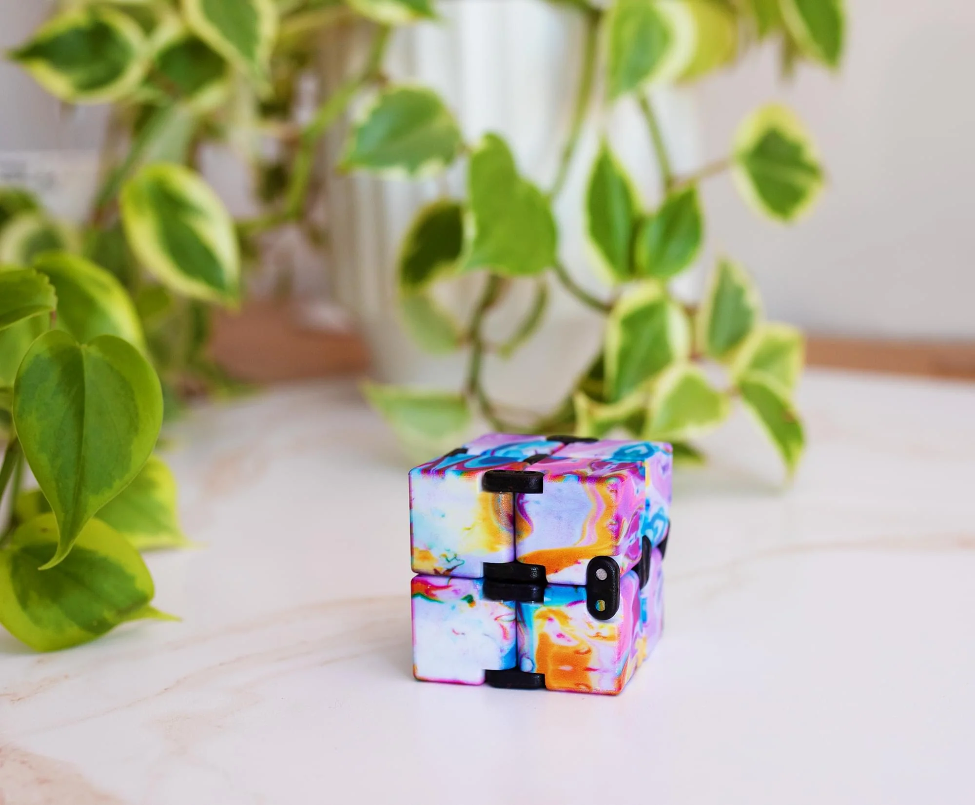 Infinity Cube Plastic Fidget Toy Blocks - Image 5