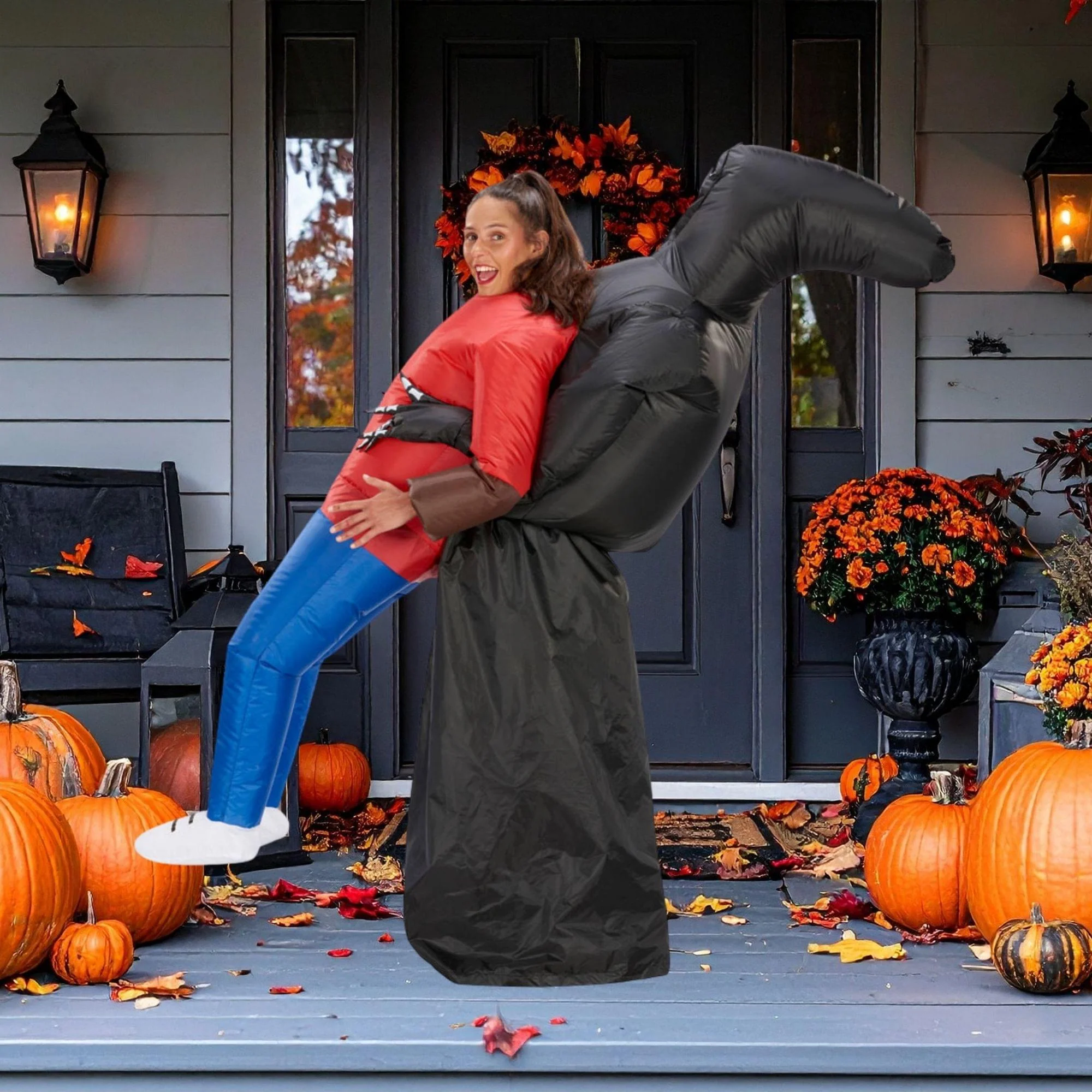 Inflatable Grim Reaper Adult Costume - Image 10
