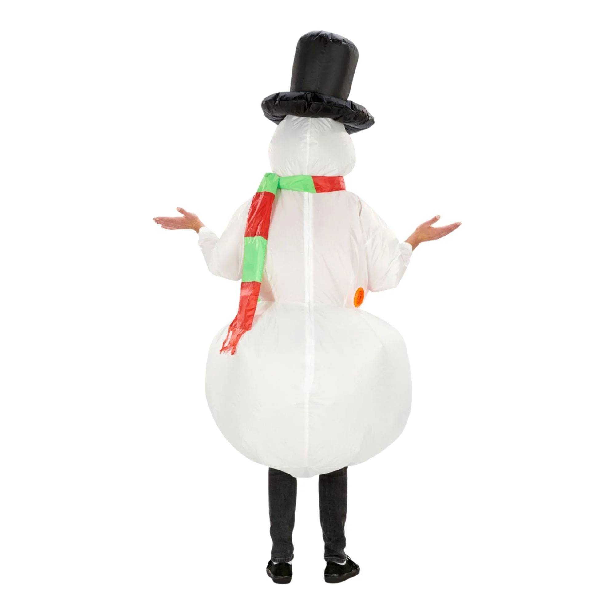 Inflatable Snowman Adult Costume - Image 3