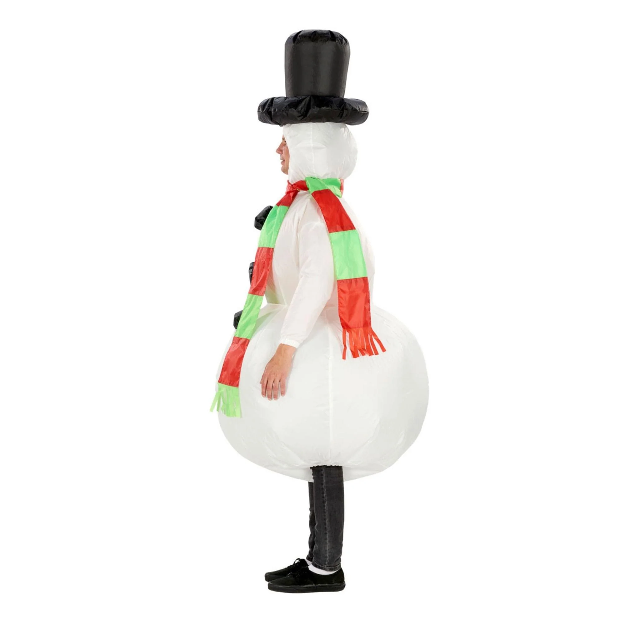 Inflatable Snowman Adult Costume - Image 9