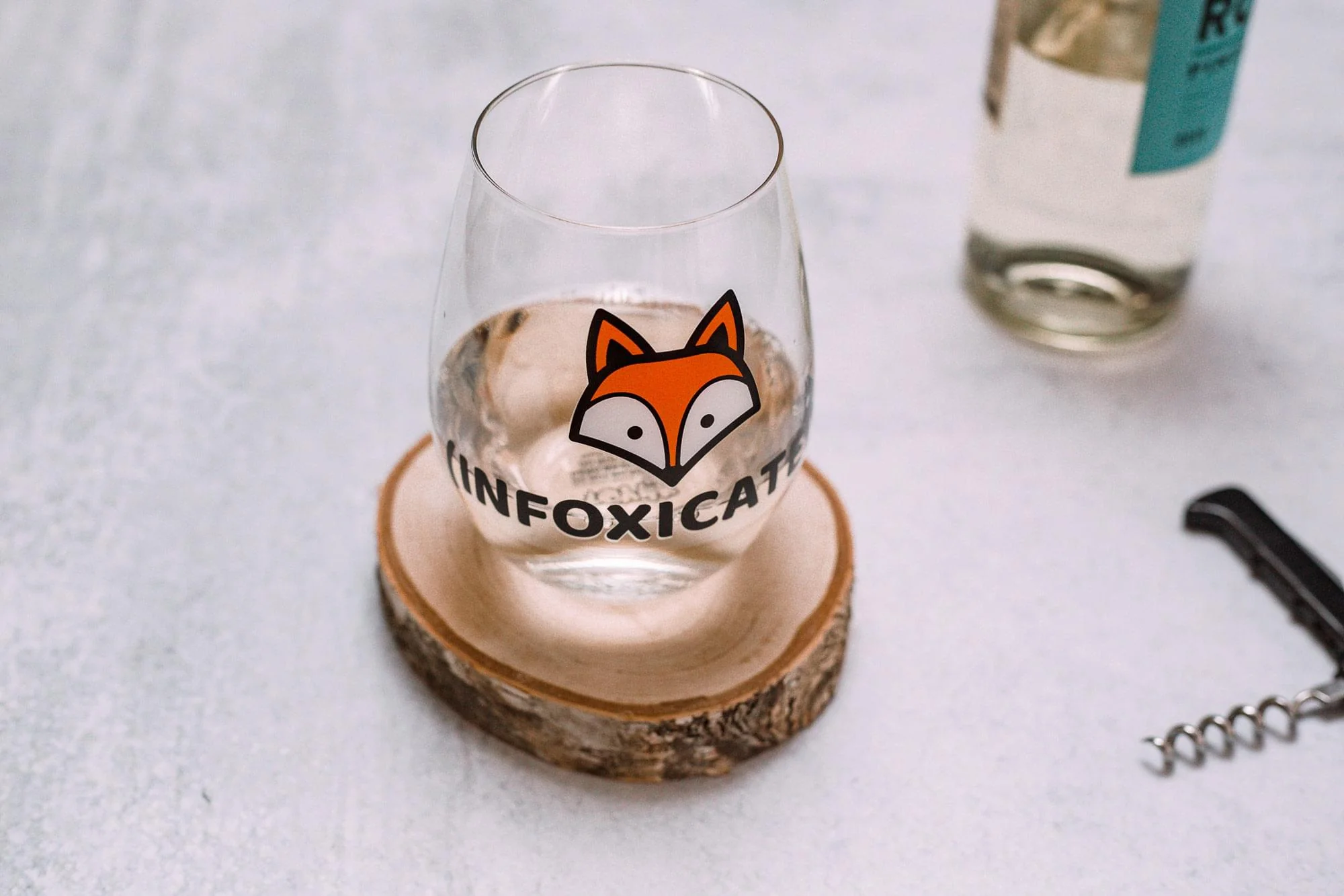 "Infoxicated" Oversized Stemless Wine Glass | Holds 20 Ounces - Image 6