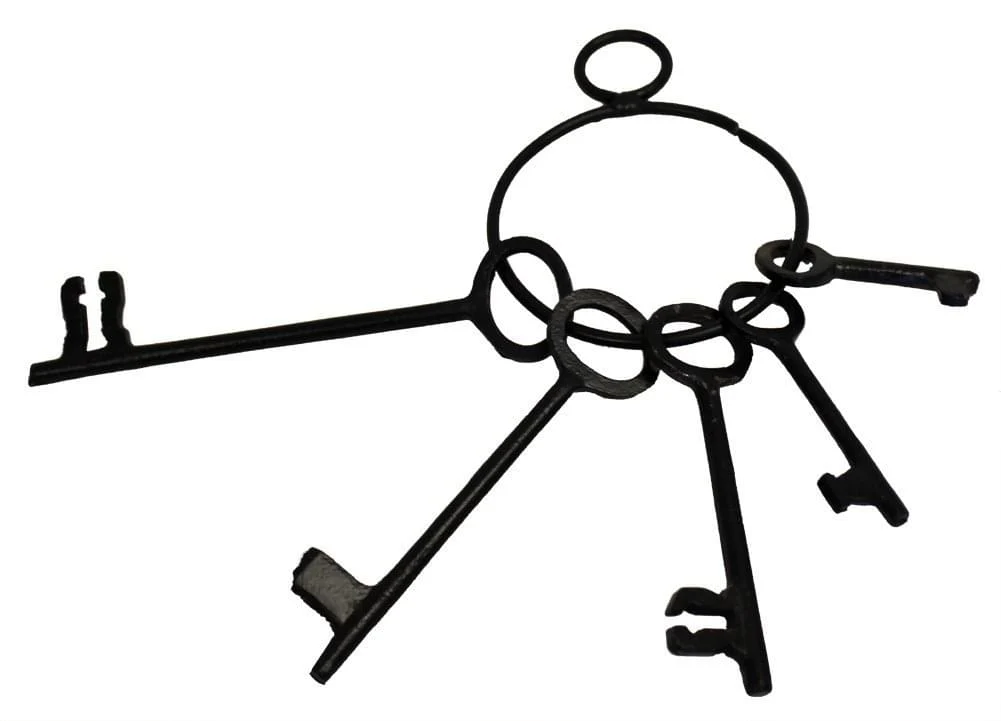 Iron Jailhouse Pirate Key Bunc Costume Accessory