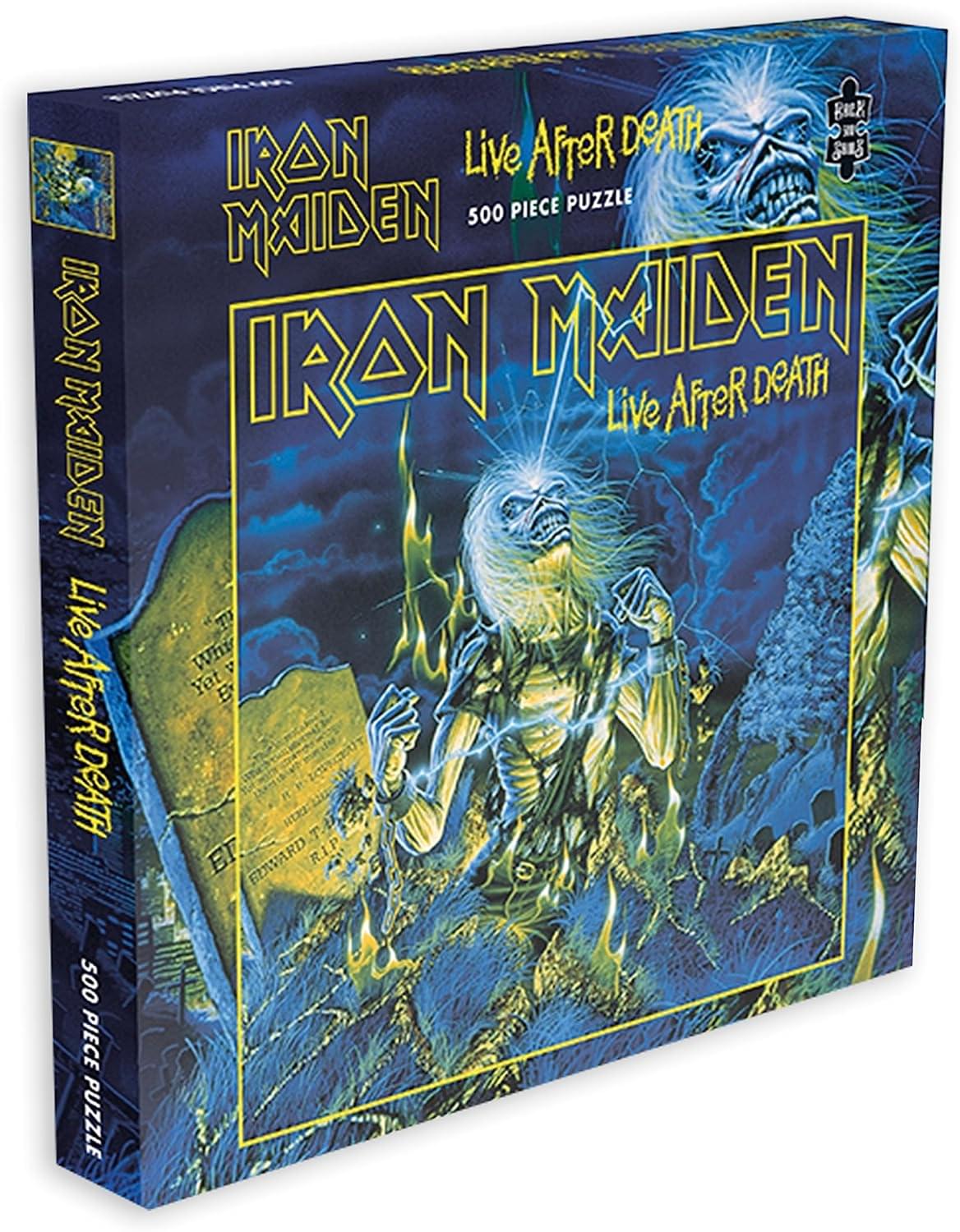 Iron Maiden Live After Death 500 Piece Jigsaw Puzzle - Image 3