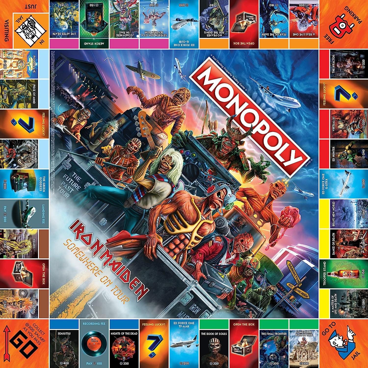 Iron Maiden Monopoly Board Game - Image 3