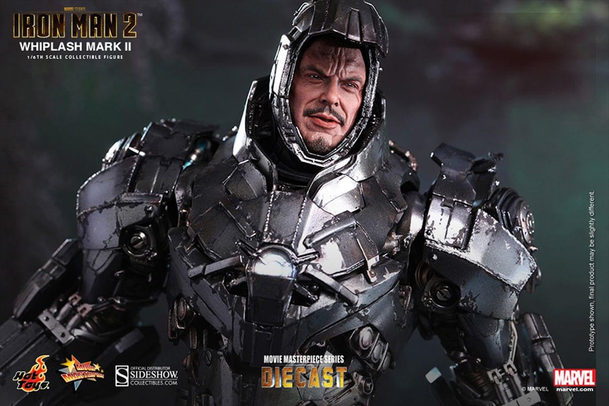 Iron Man 2 Hot Toys 1/6th Scale Movie Masterpiece Action Figure Whiplash - Image 3