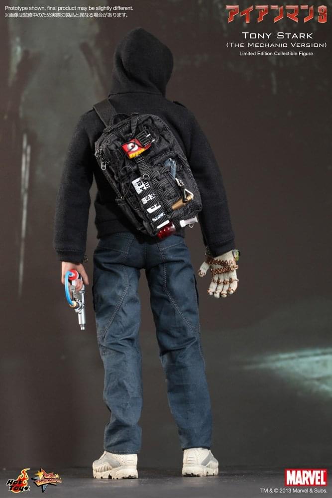 Iron Man 3 Tony Stark Sideshow Collectibles 16 Scale 12" Figure Hot Toys - Image 4