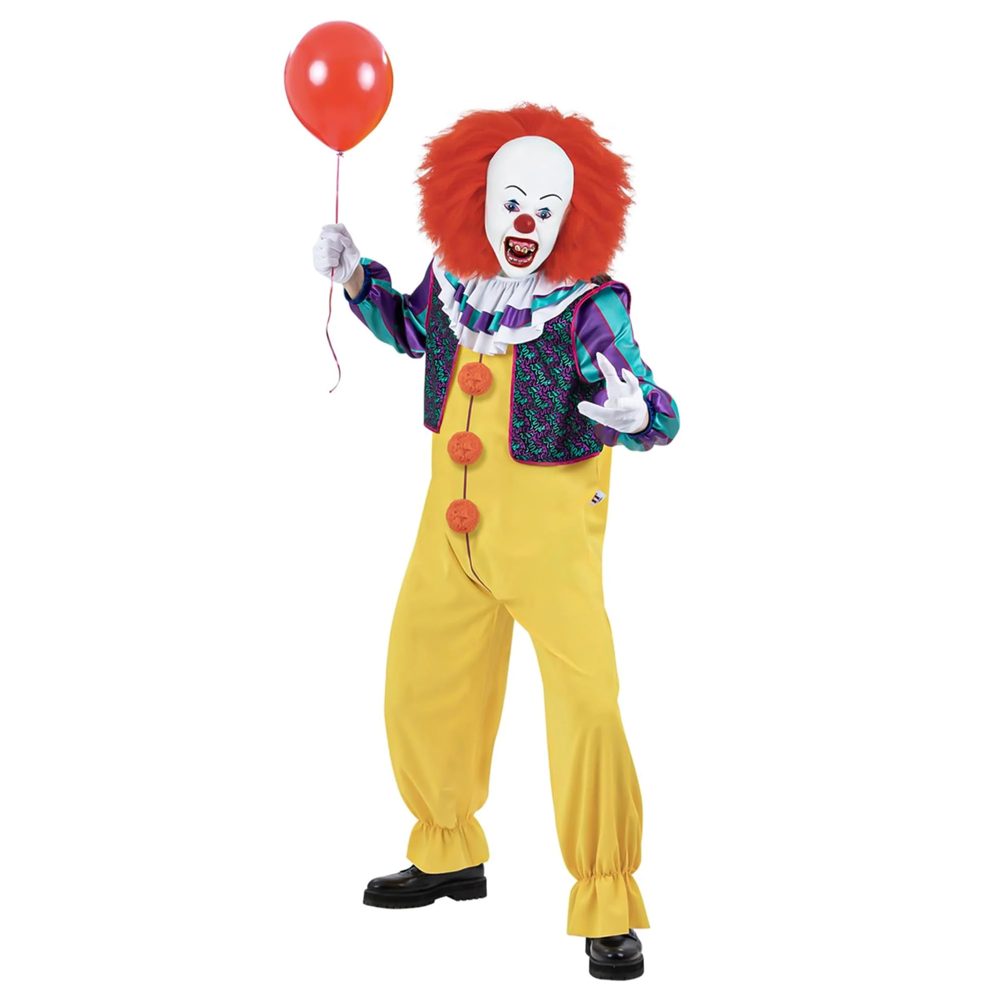 It 1990 Pennywise Mens Adult Costume - Image 2