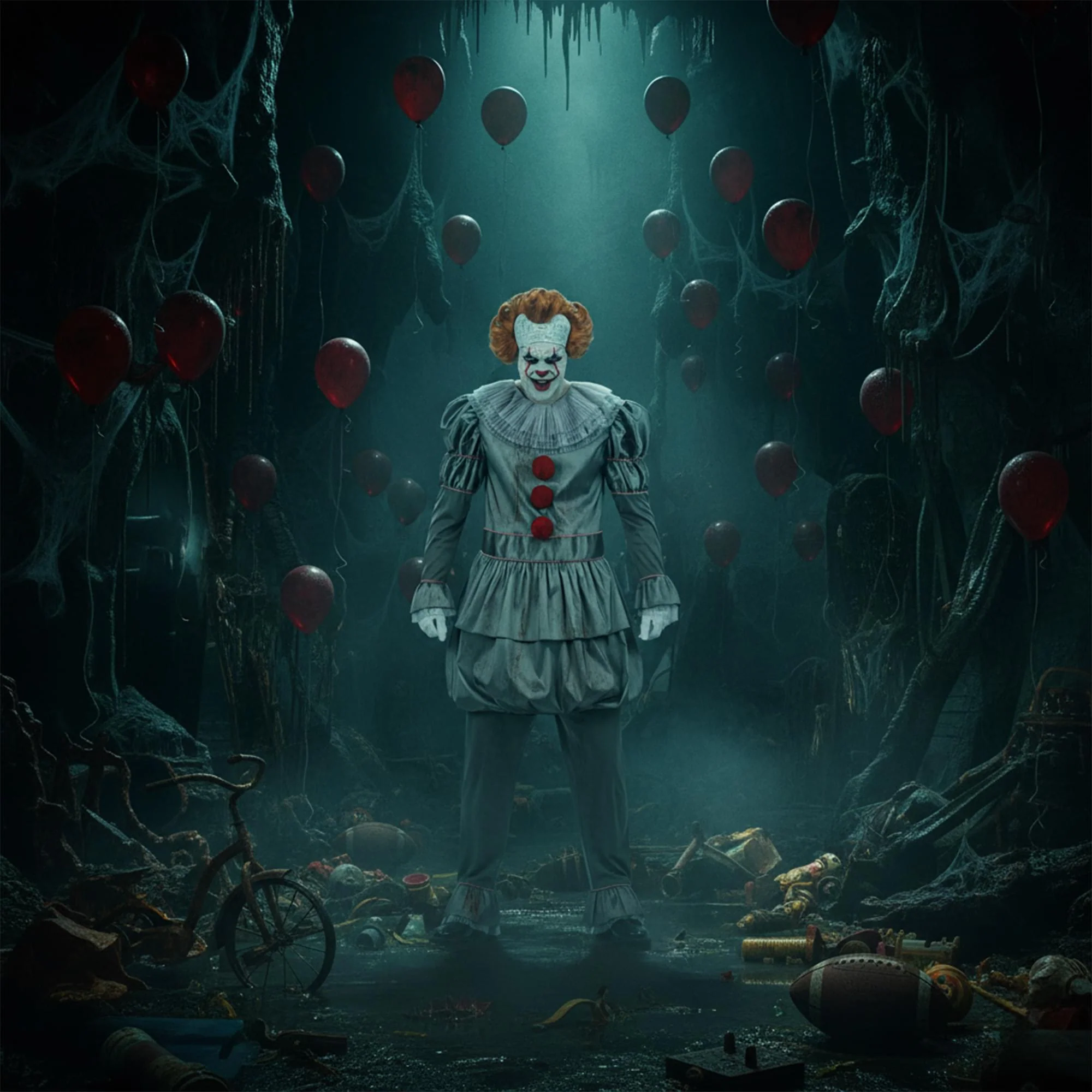 It Chapter 2, Pennywise Mask Costume Accessory - Image 5