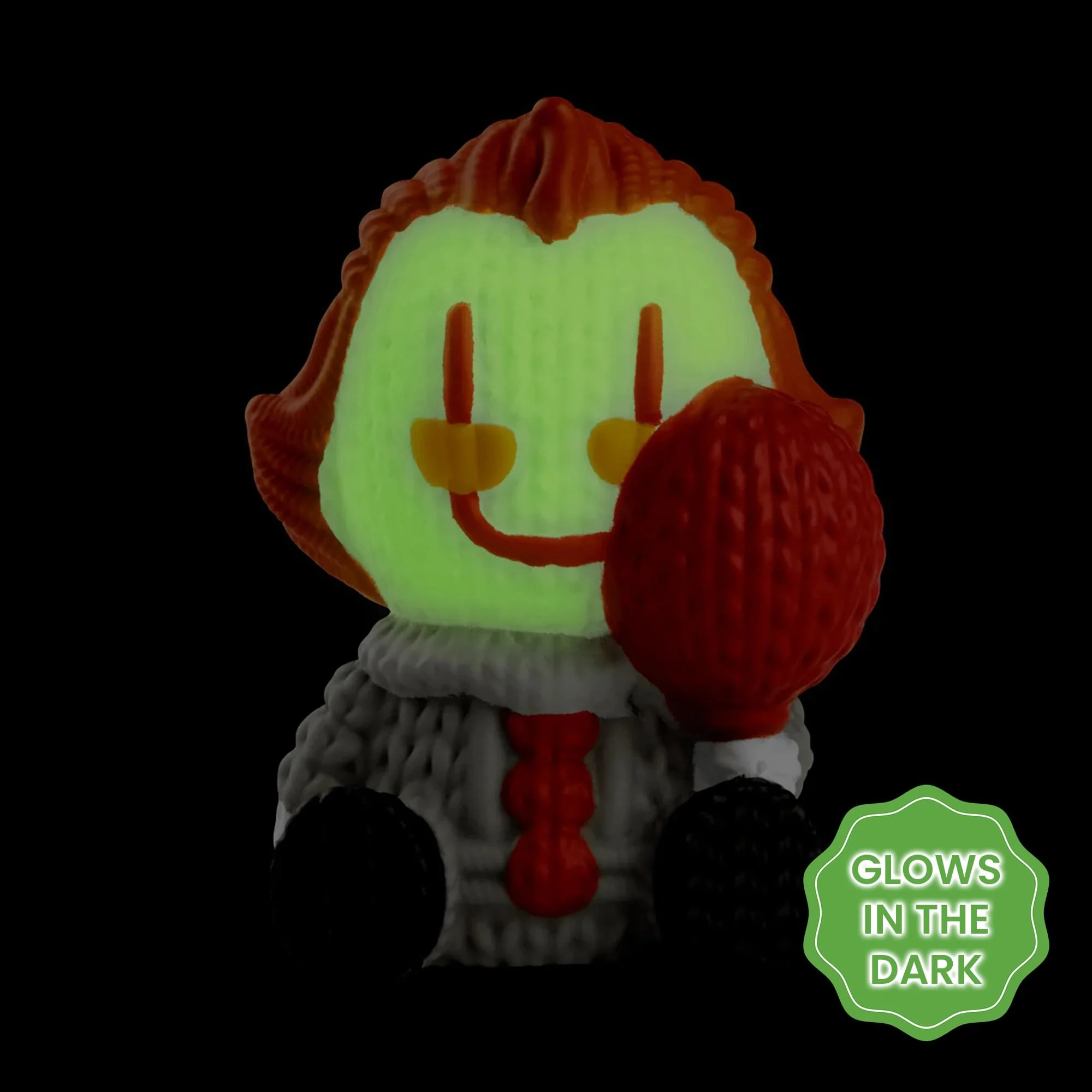 IT Handmade By Robots #032 Pennywise GITD Micro Vinyl Figure - Image 2