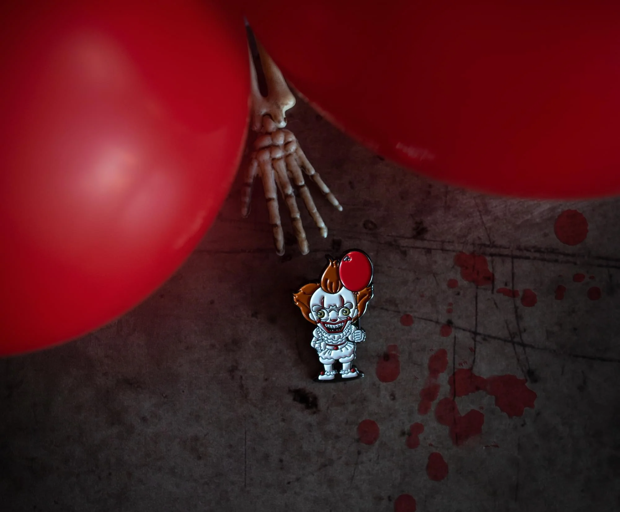 IT Pennywise The Clown Chibi Limited Edition Enamel Pin | Toynk Exclusive - Image 5