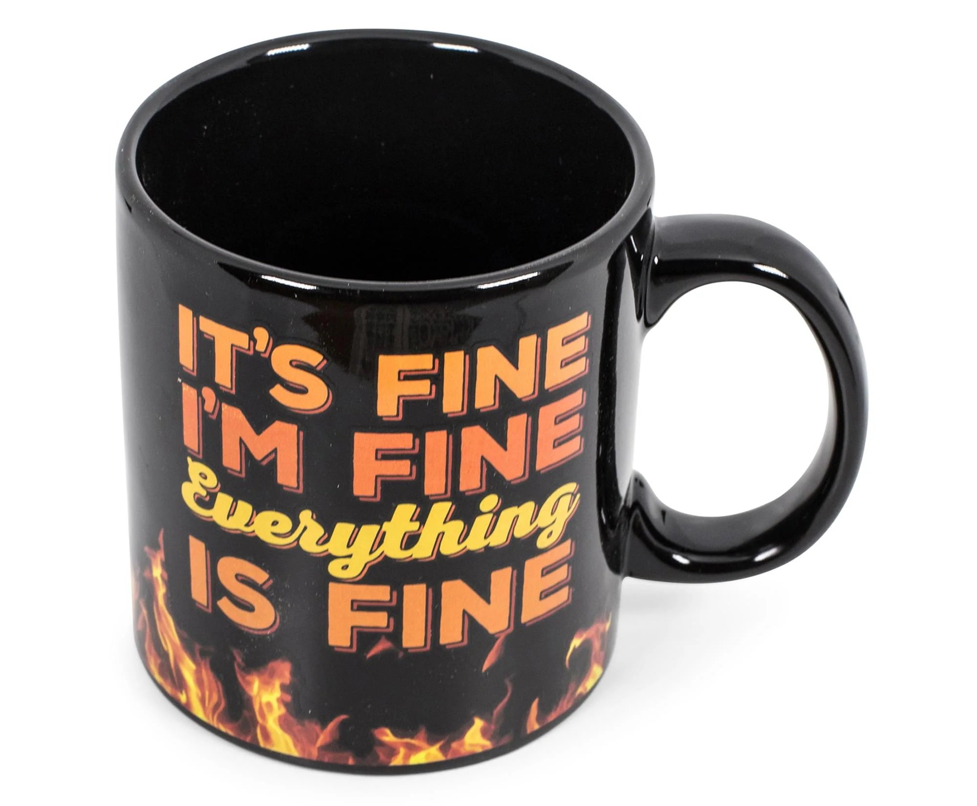 It's Fine I'm Fine Everything Is Fine Ceramic Coffee Mug | 20 Ounces - Image 3