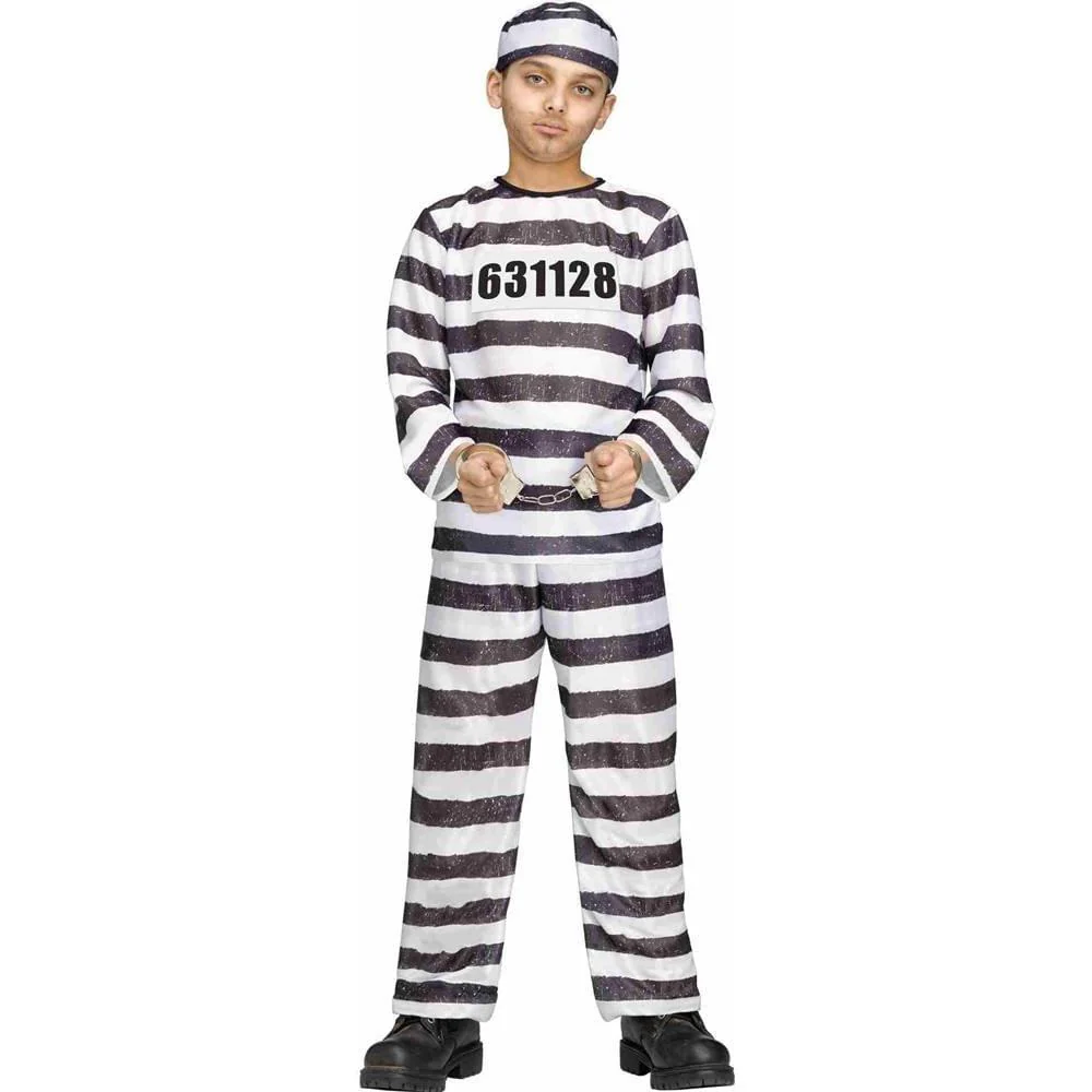 Jailbird Child Costume