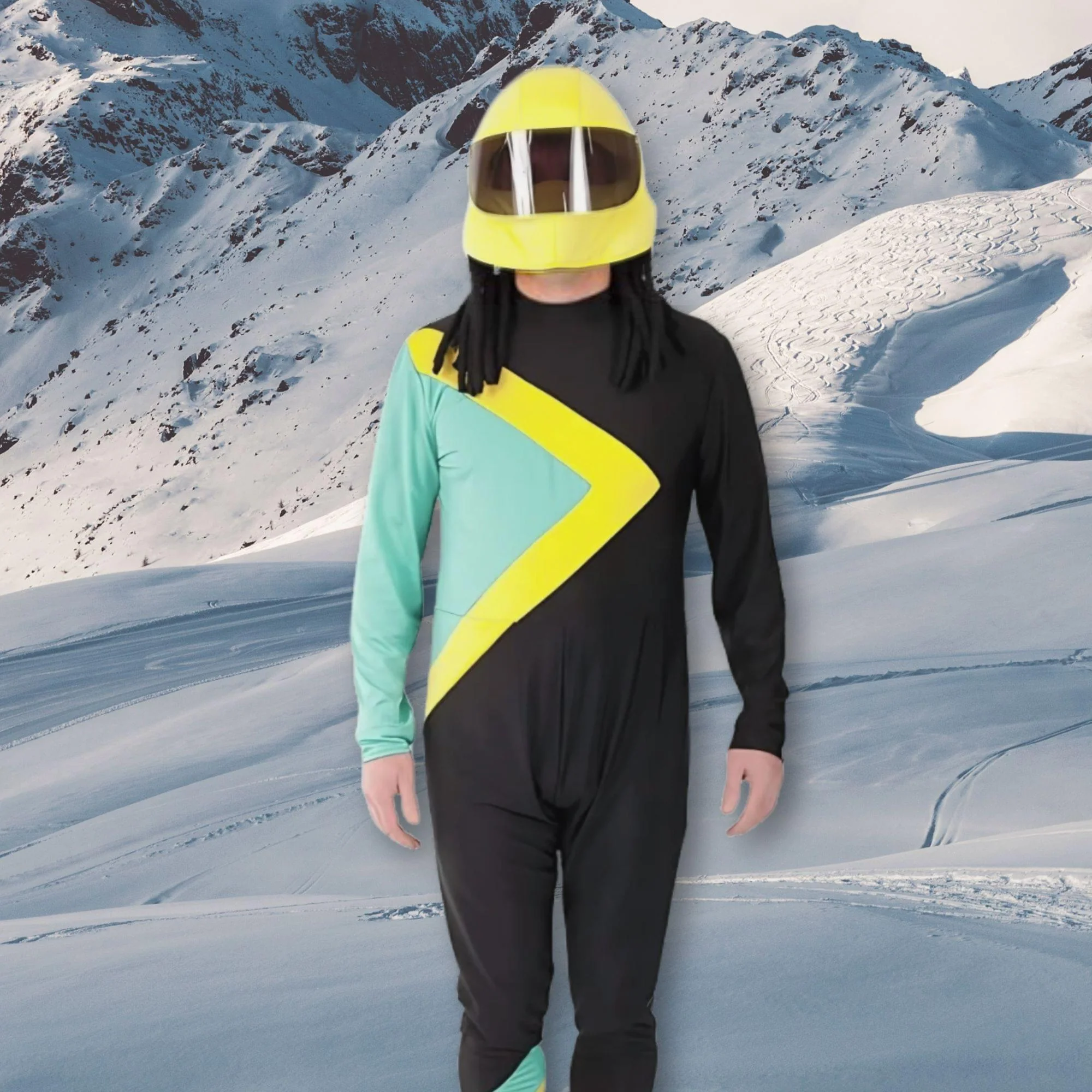 Jamaican Bobsleigh Adult Costume - Image 14