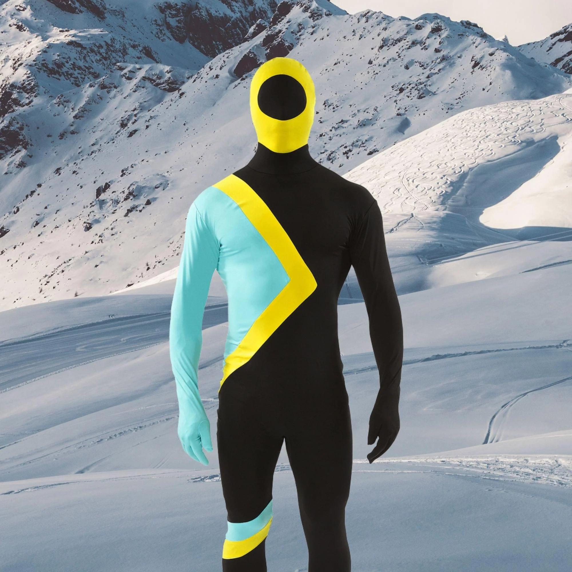 Jamaican Bobsleigh Adult Costume Skinsuit - Image 19