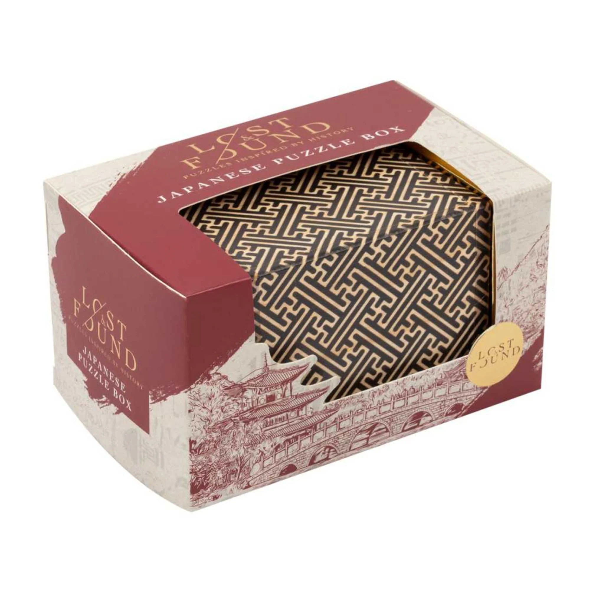 Japanese Wooden Puzzle Box - Image 2