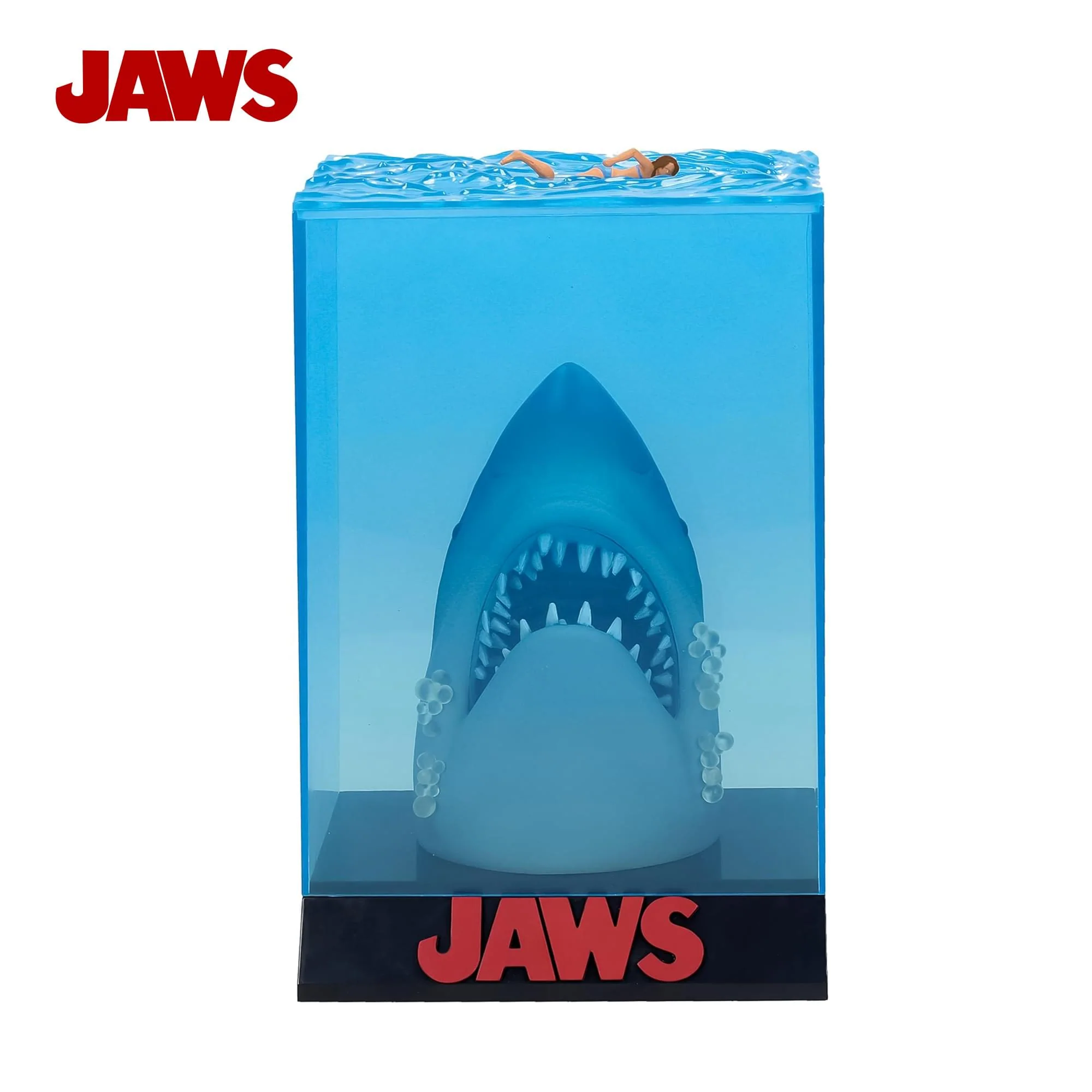 Jaws 50th Anniversary Light-Up 3D Movie Poster - Image 2