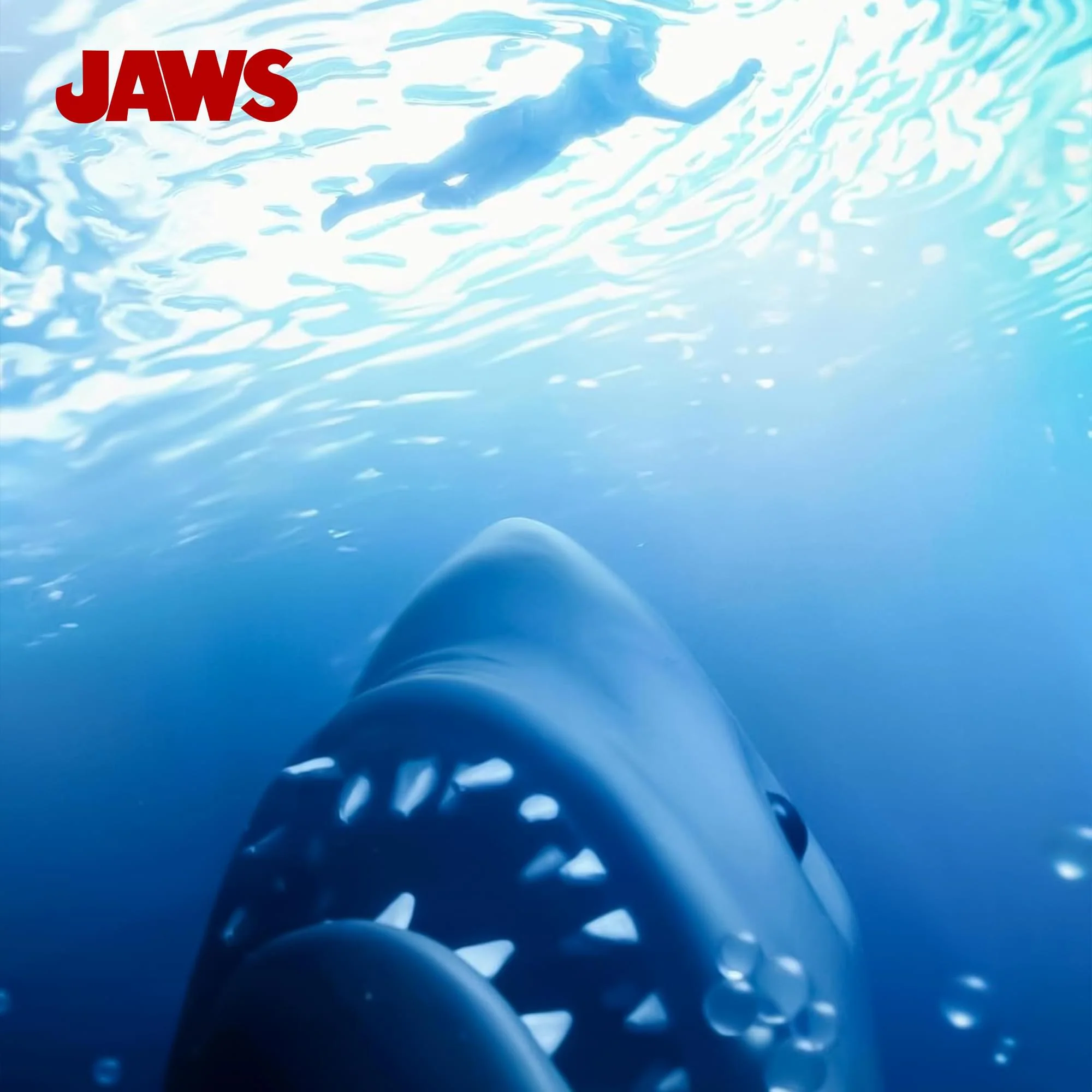 Jaws 50th Anniversary Light-Up 3D Movie Poster - Image 6