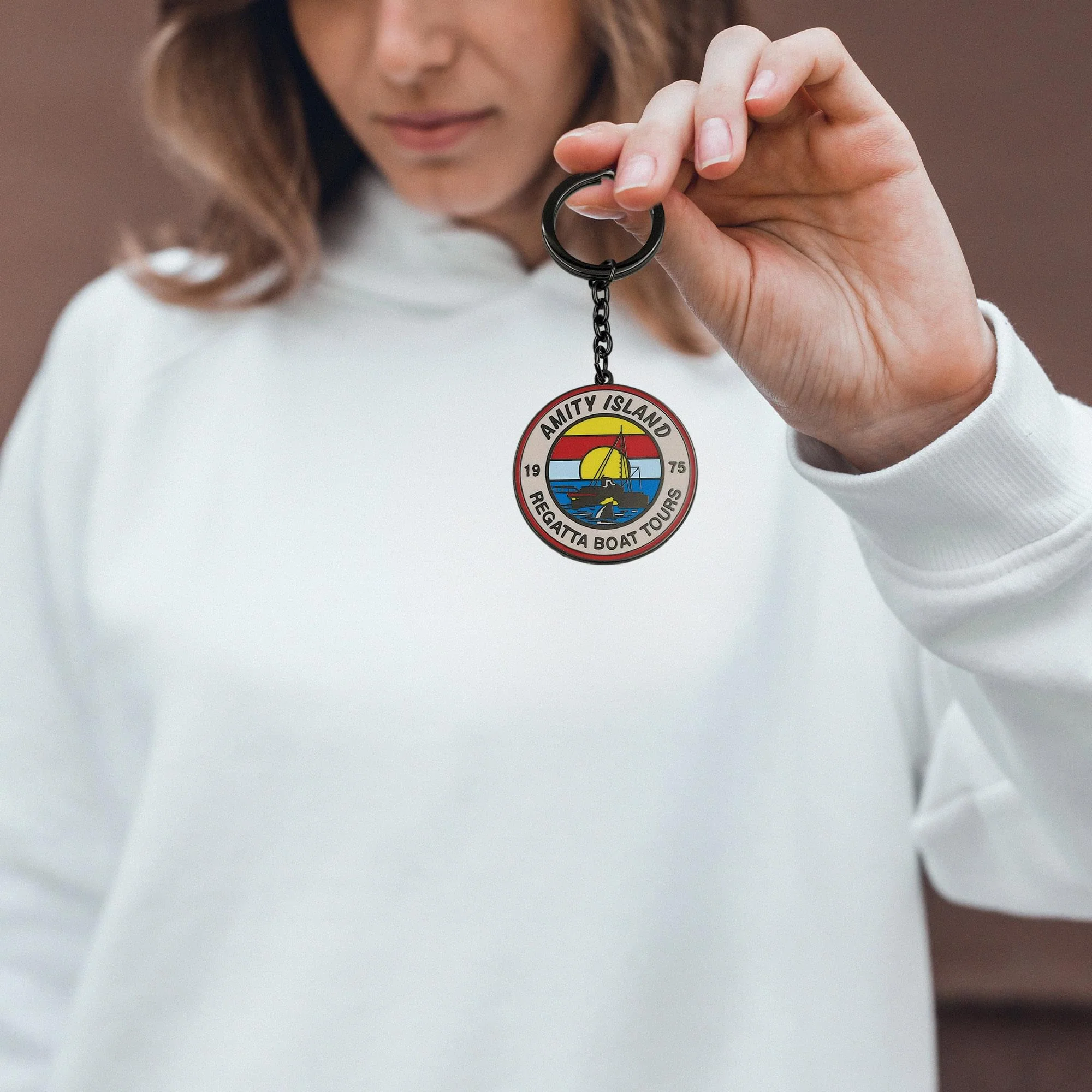 Jaws 50th Anniversary "Regatta Boat Tour" Limited Edition Keyring - Image 4