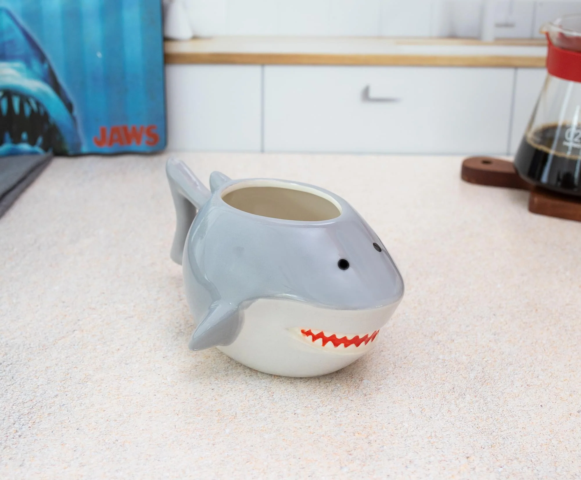 Jaws Great White Shark Sculpted Ceramic Mug | Holds 20 Ounces - Image 7