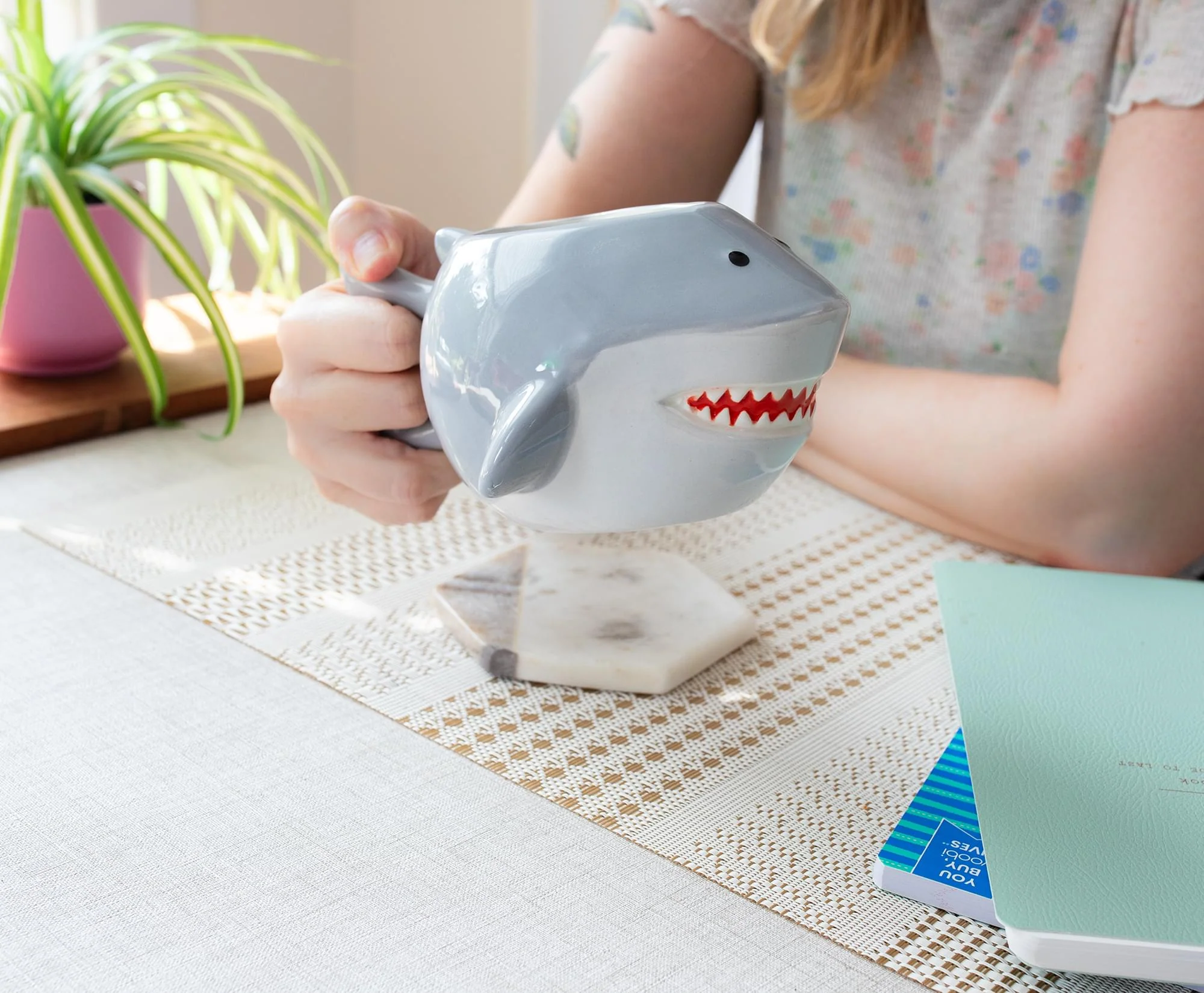 Jaws Great White Shark Sculpted Ceramic Mug | Holds 20 Ounces - Image 8