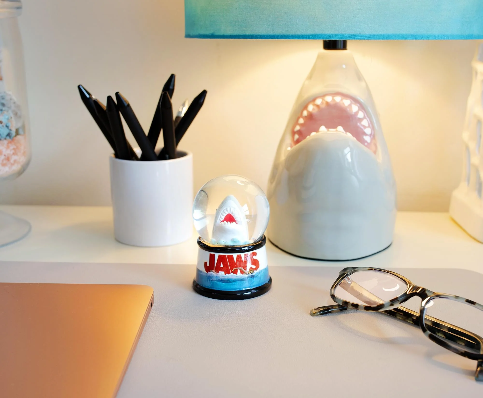 JAWS Light-Up Mini Snow Globe | 3 Inches Tall - Image 8