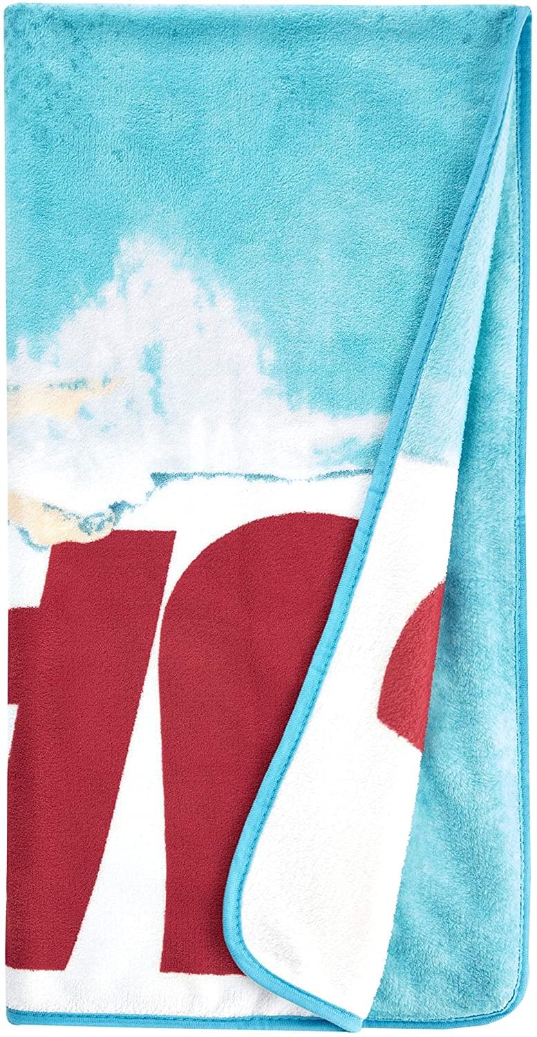 JAWS Movie Poster 50x60 Inch Micro-Plush Throw Blanket - Image 3