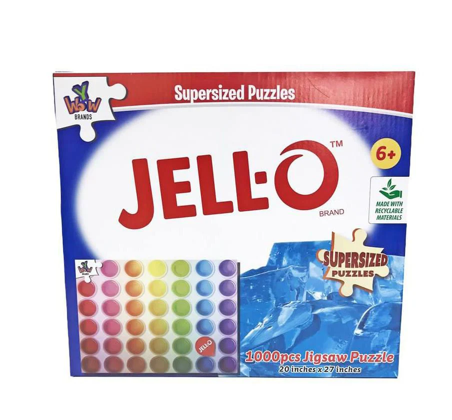 Jell-O 1000 Piece SuperSized Jigsaw Puzzle - Image 3