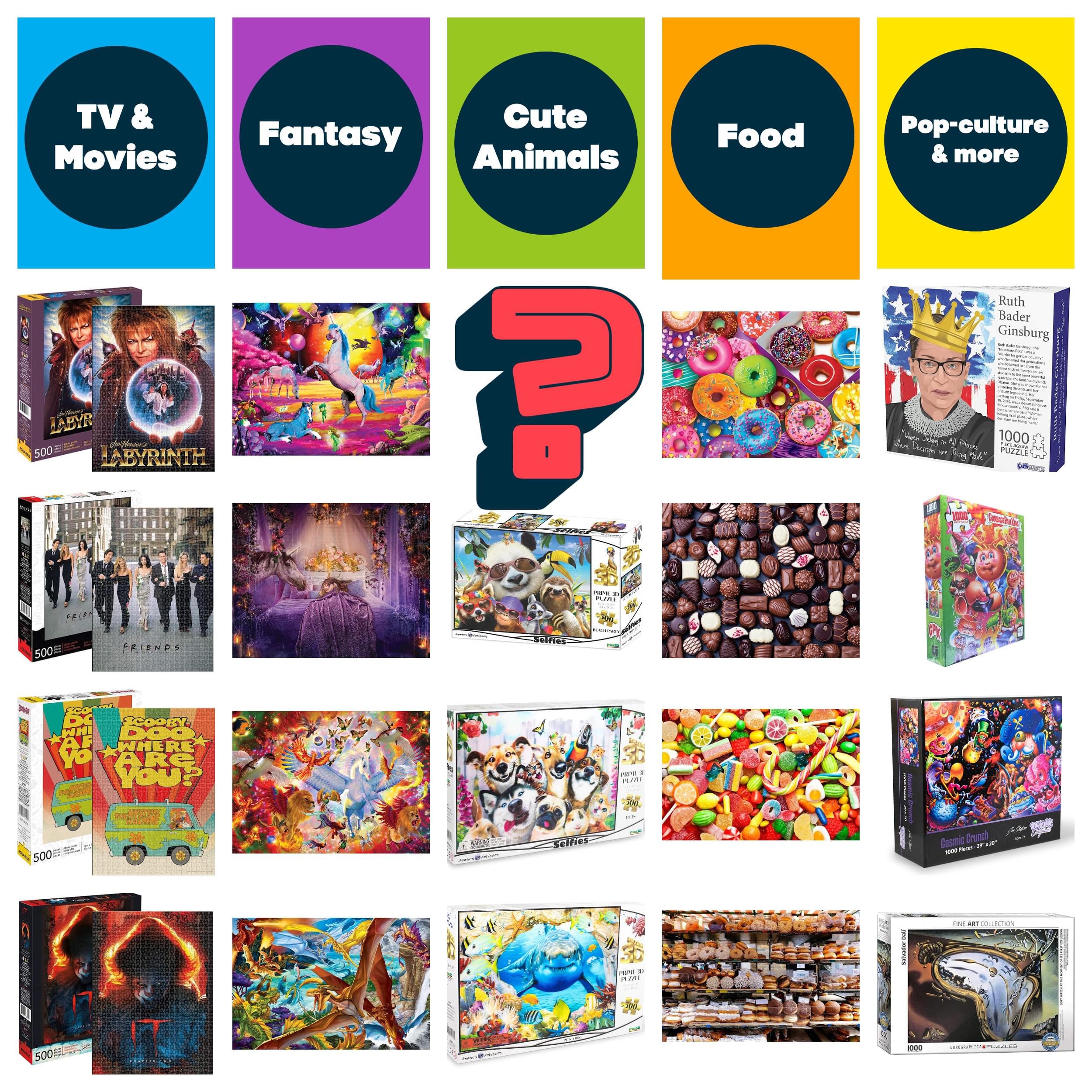 Jigsaw Puzzle Mystery Gift Box Bundle | Includes 8 Puzzles - Image 4