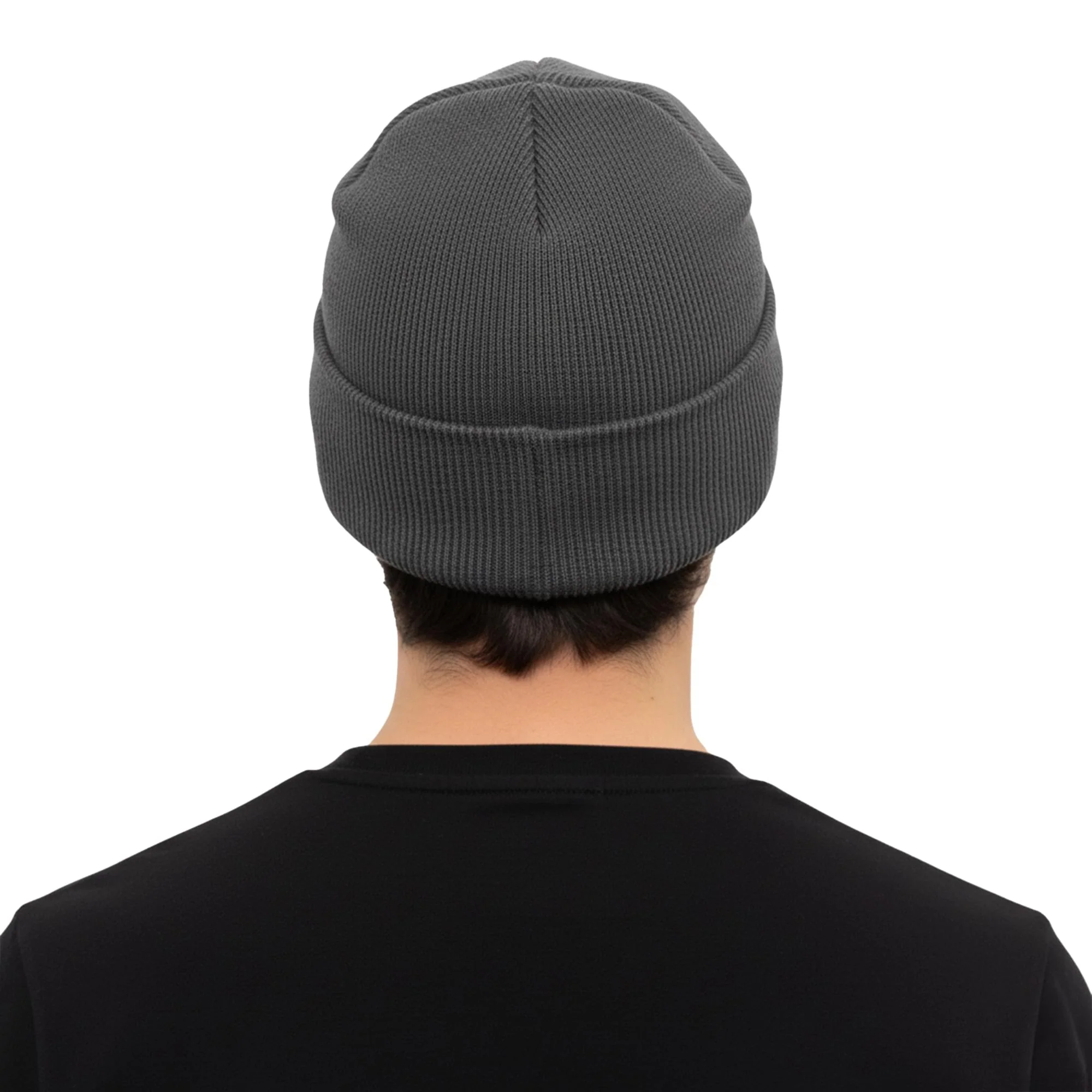Jimmy Kimmel Live! 12 Inch Charcoal Knit Cuff Beanie | Adult One Size - Image 4