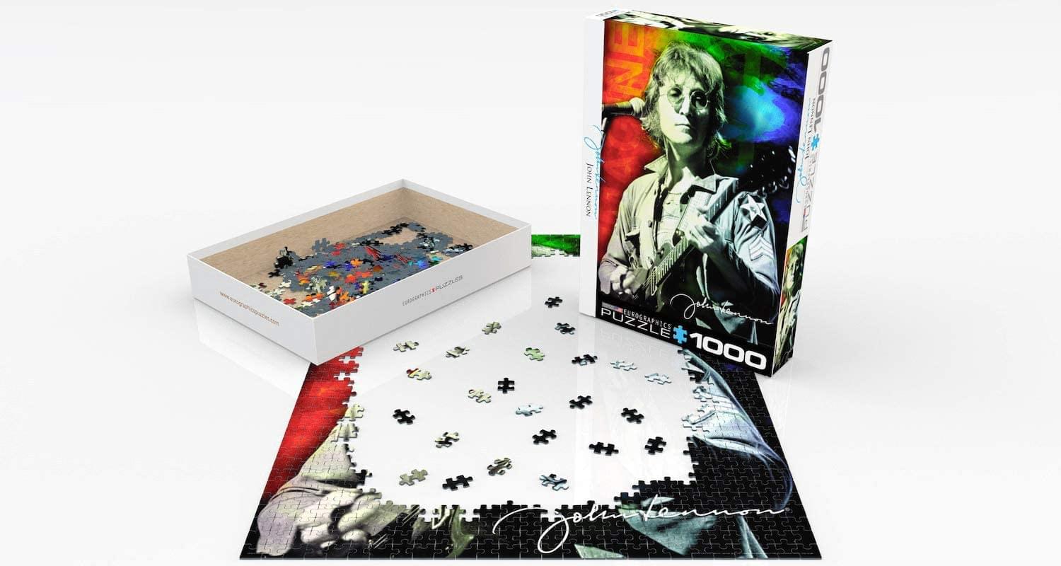 John Lennon Live in New York 1000 Piece Jigsaw Puzzle - Image 2