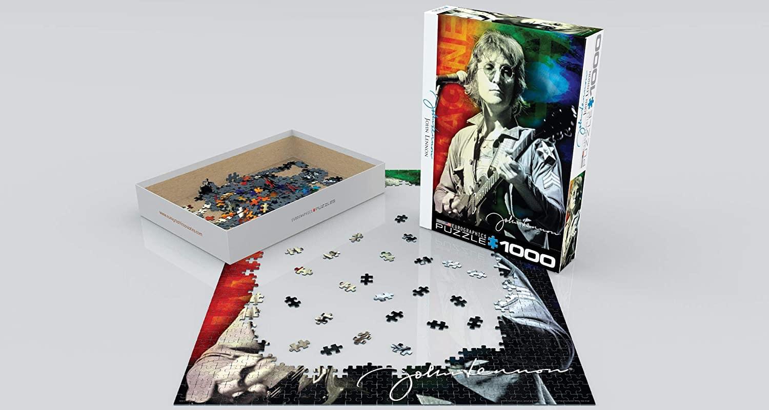 John Lennon Live in New York 1000 Piece Jigsaw Puzzle - Image 3