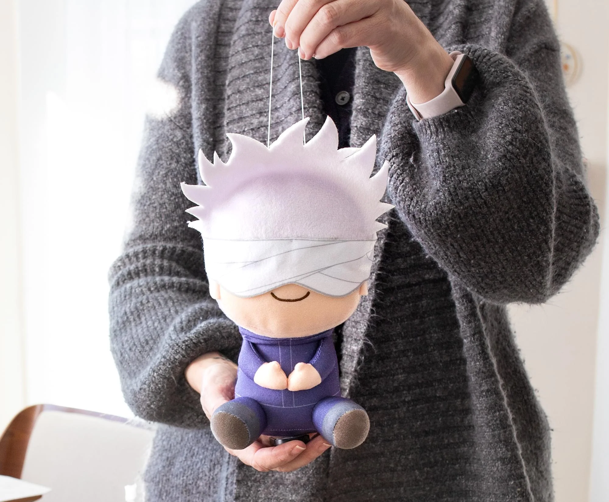 Jujutsu Kaisen 0: The Movie 8-Inch Plush Toy | Satoru Gojo - Image 7