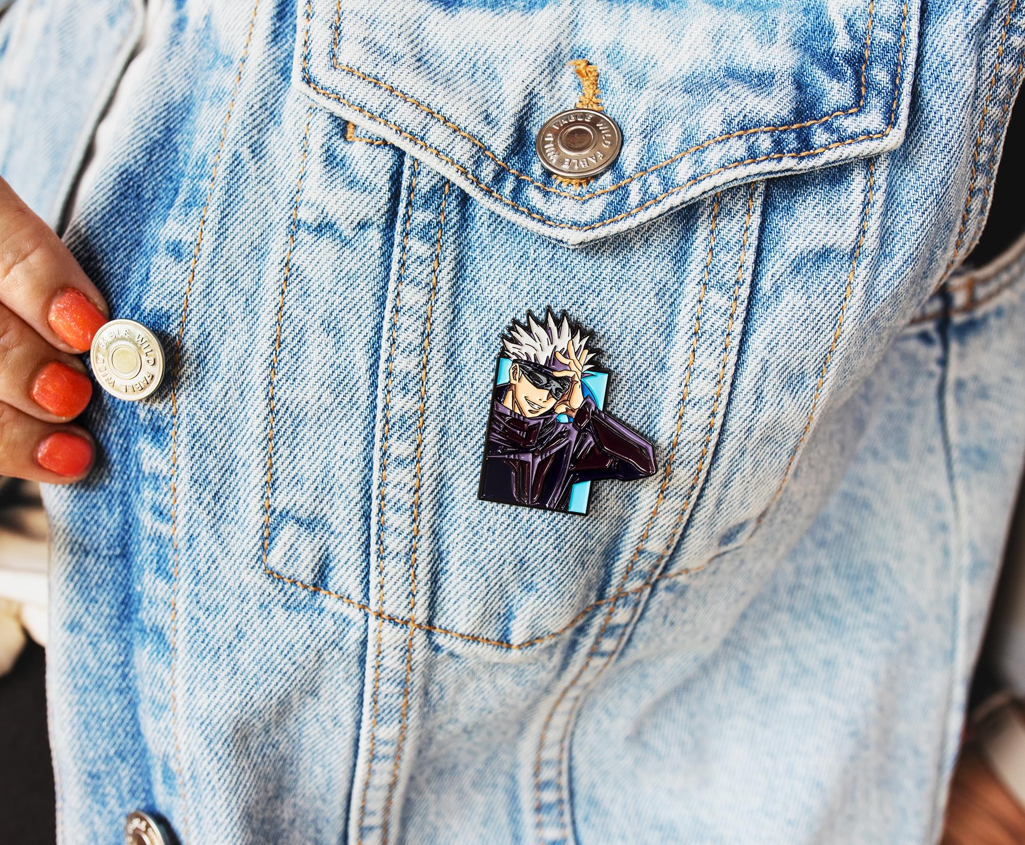 Jujutsu Kaisen Satoru Gojo Limited Edition Enamel Pin | Anime Expo 2022 Exclusive - Image 6