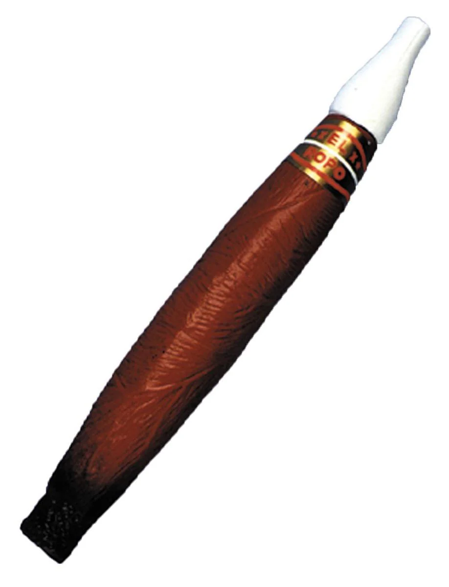Jumbo 9" Plastic Cigar Adult Costume Accessory