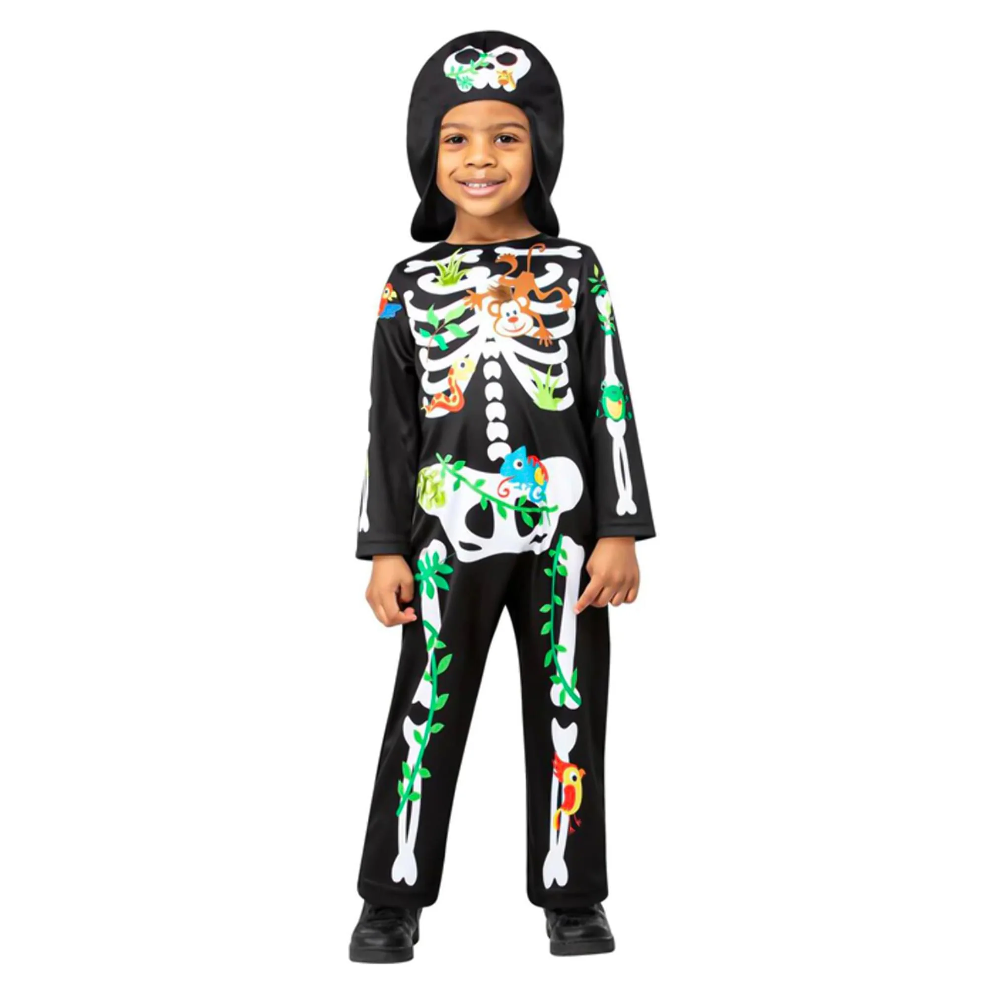 Jungle Skeleton Child Costume - Image 8