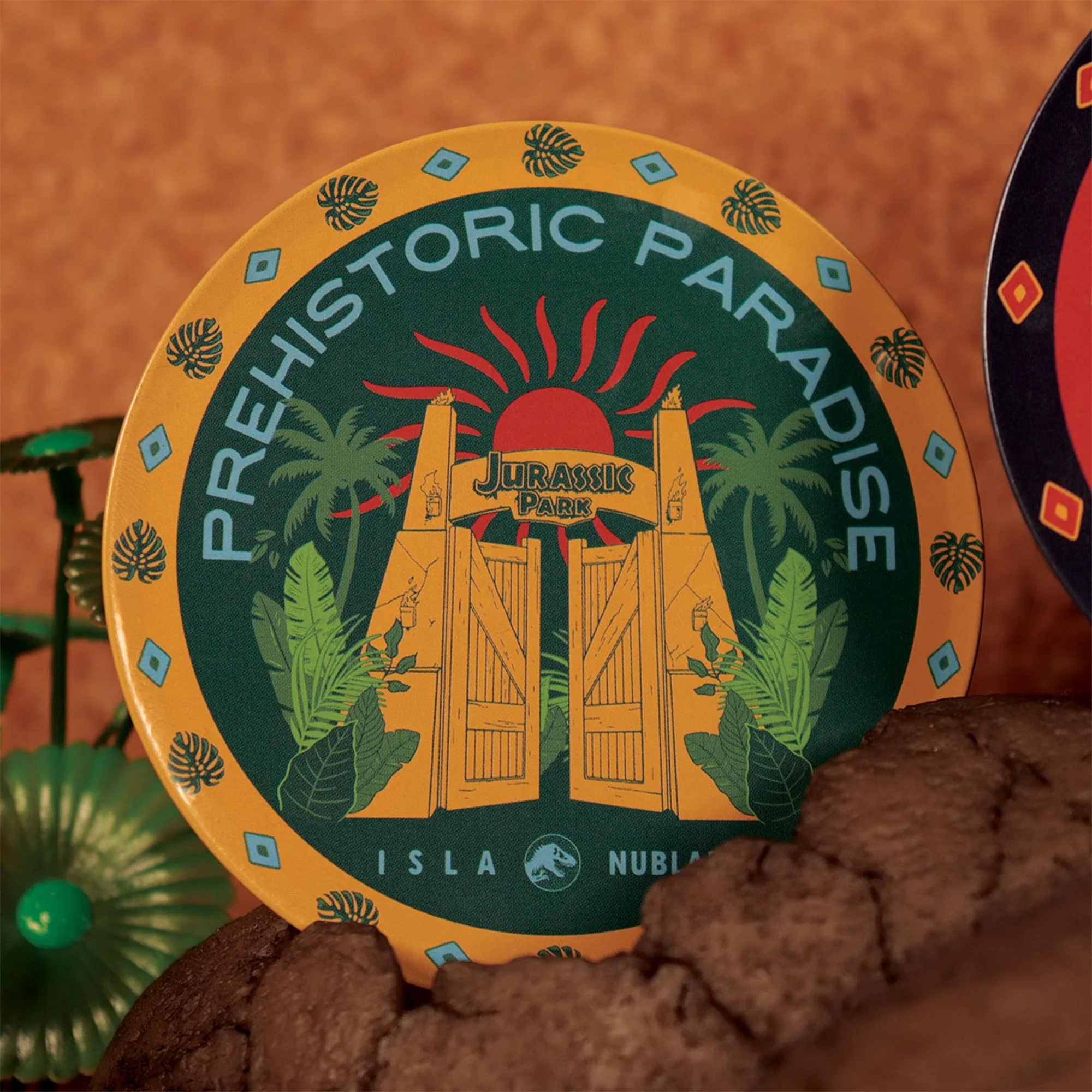 Jurassic Park 4-Piece Printed Drink Coaster Set - Image 6