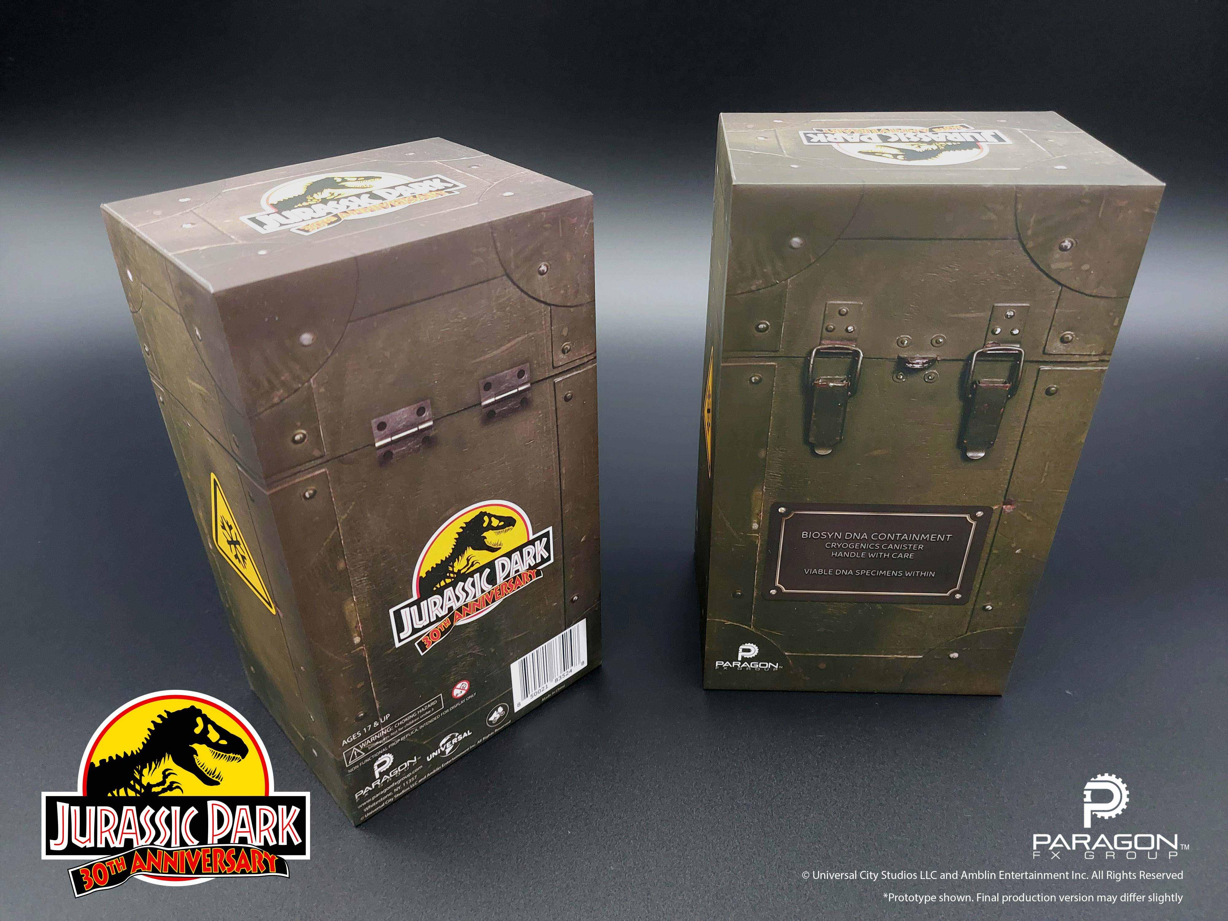 Jurassic Park Cryogenics Canister Replica - Image 9
