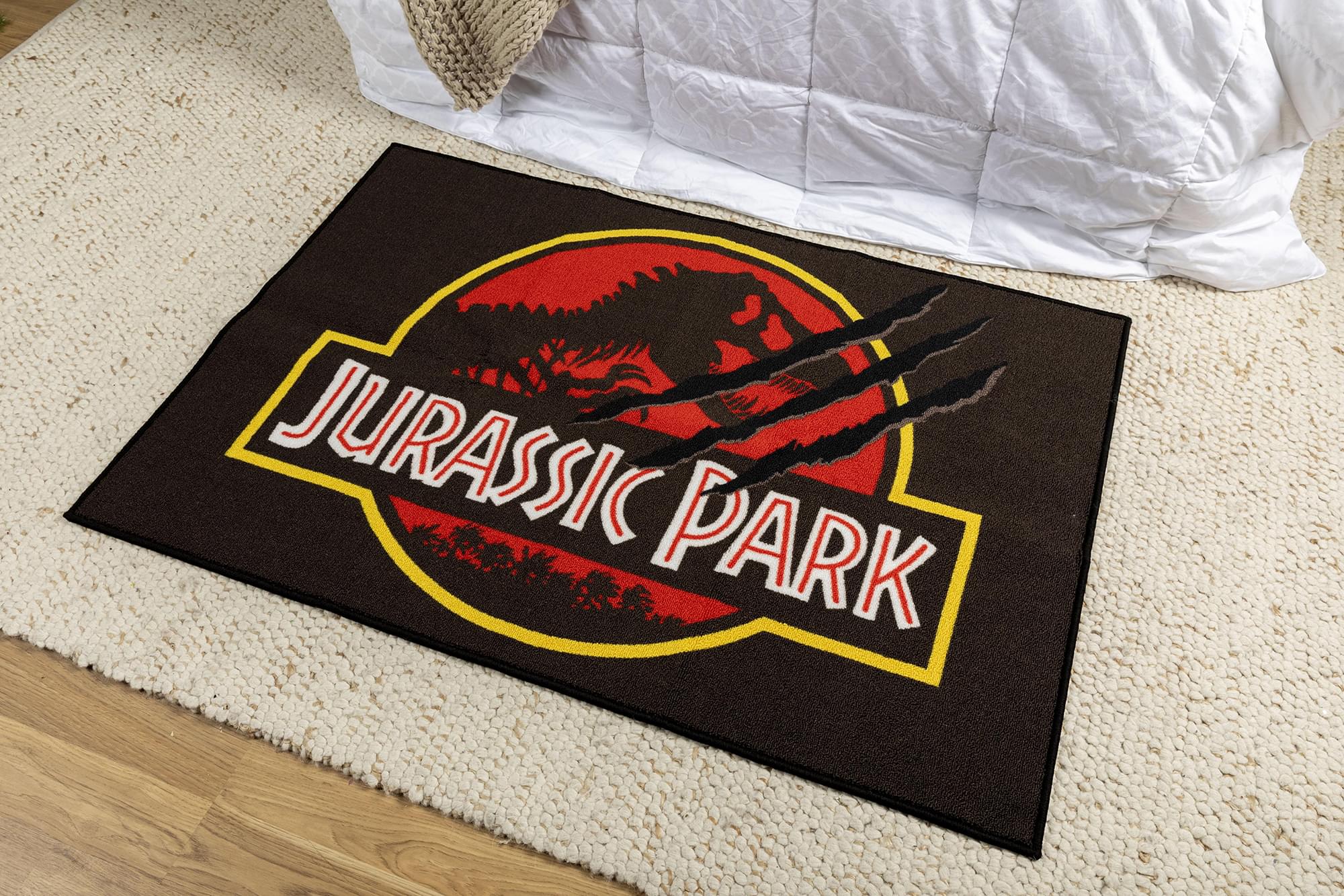 Jurassic Park Logo Printed Area Rug | 52 x 36 Inches - Image 6