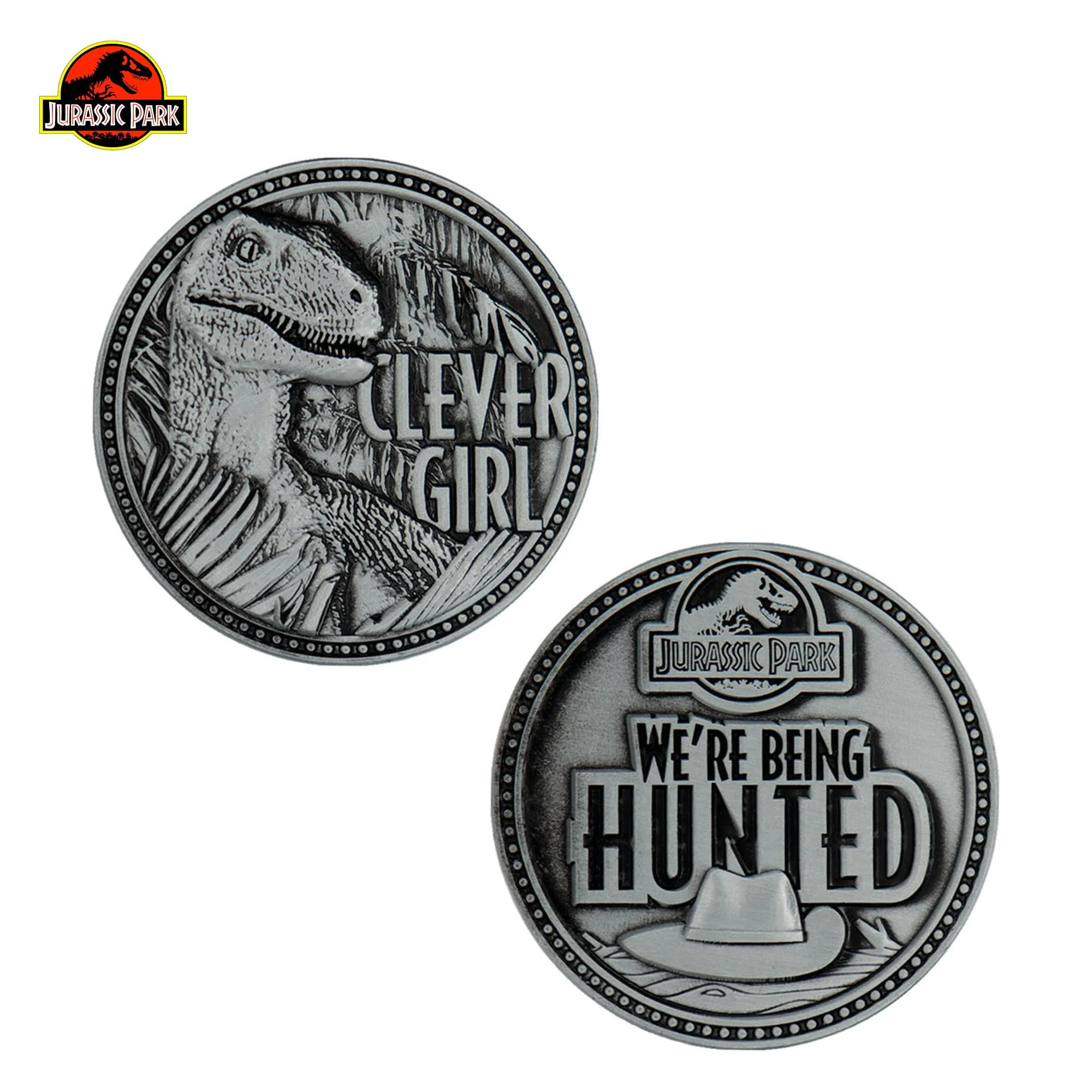 Jurassic Park T-Rex 25th Anniversary Limited Edition Relica Coin - Image 2