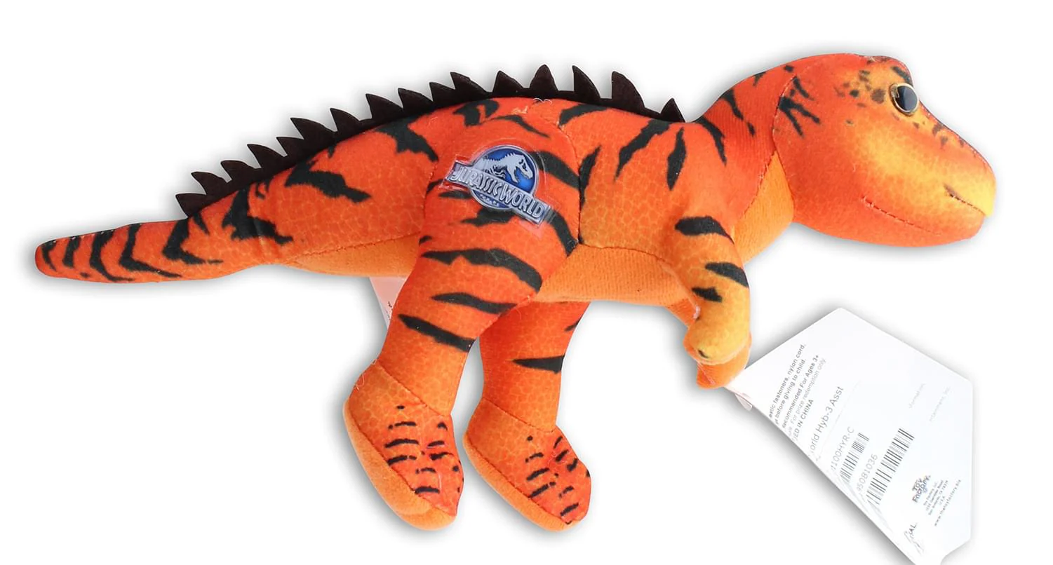 Jurassic World 7 Inch Stuffed Character Plush | Hybrid Red T-Rex - Image 3