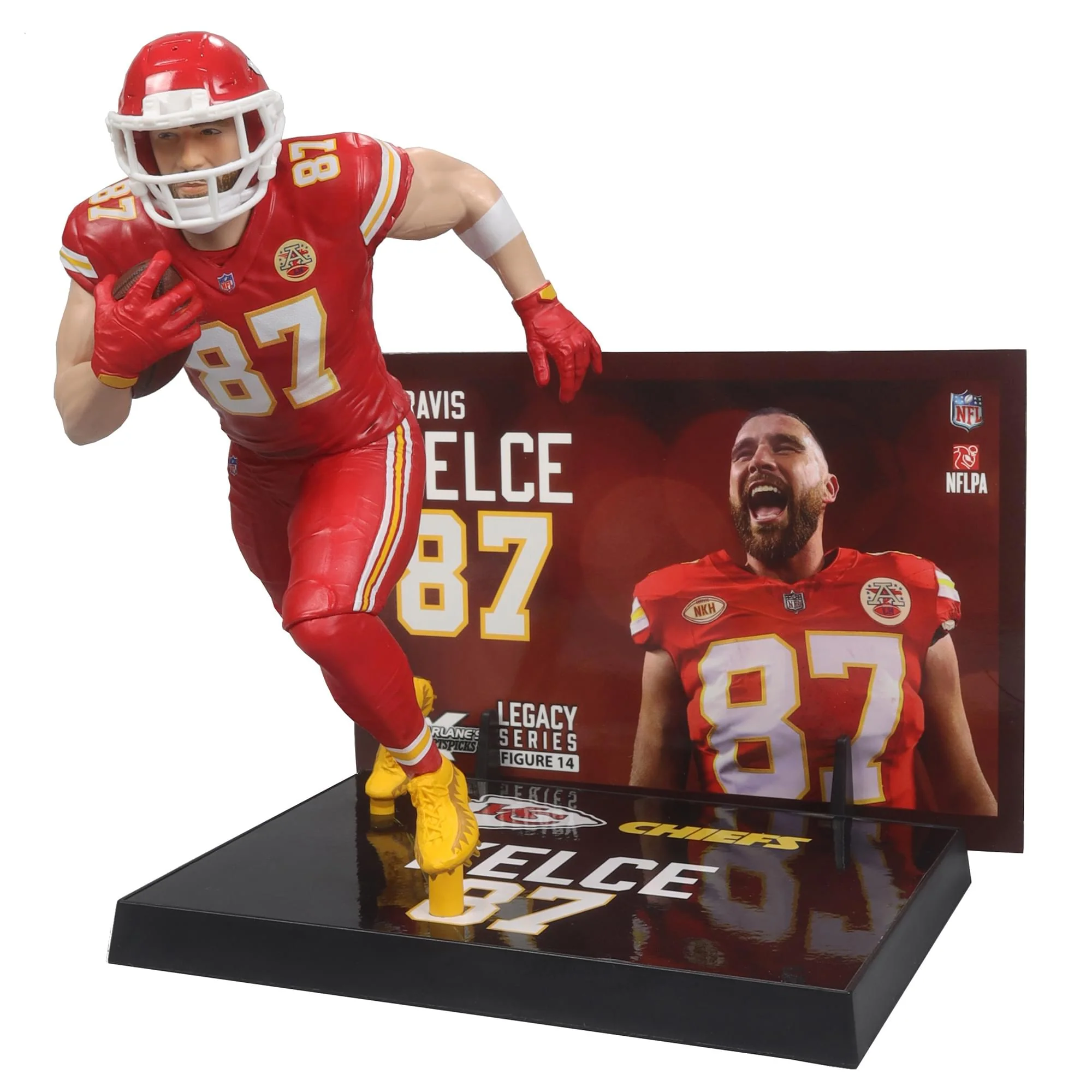 Kansas City Chiefs NFL Travis Kelce McFarlane Action Figure - Image 2