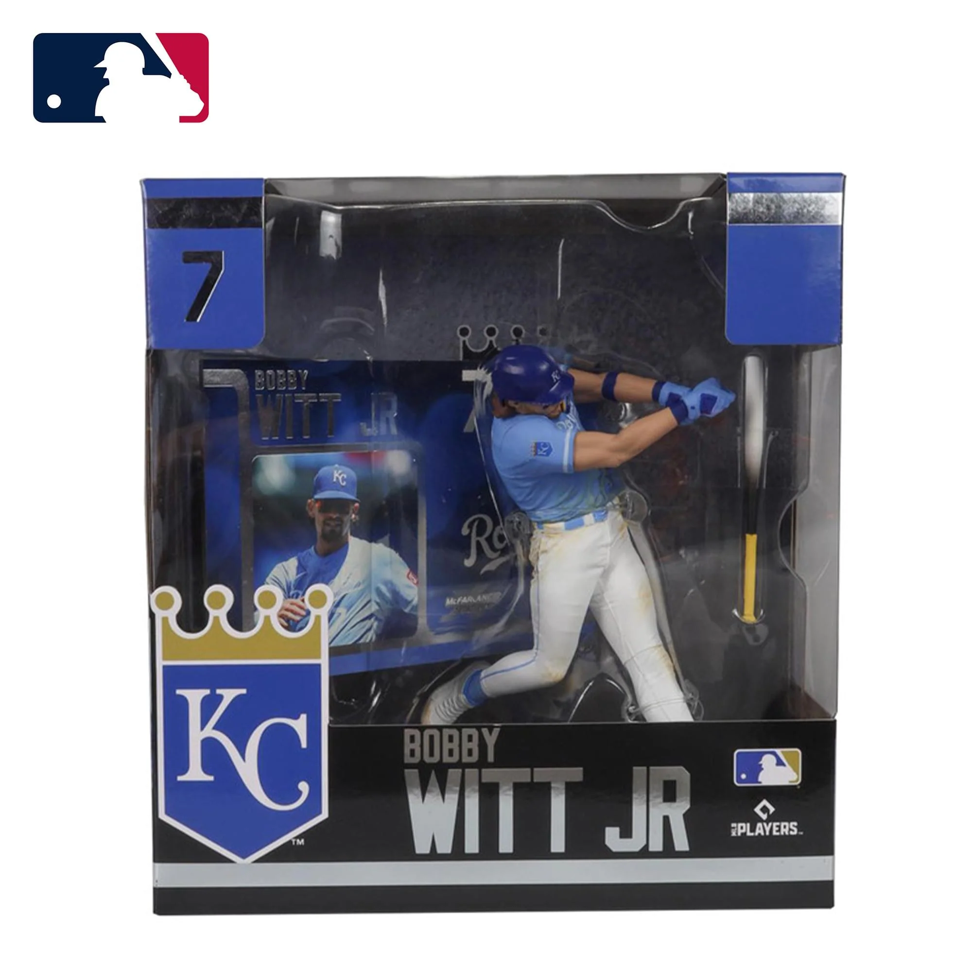 Kansas City Royals MLB Posed 7 Inch Figure | Bobby Witt Jr. - Image 8