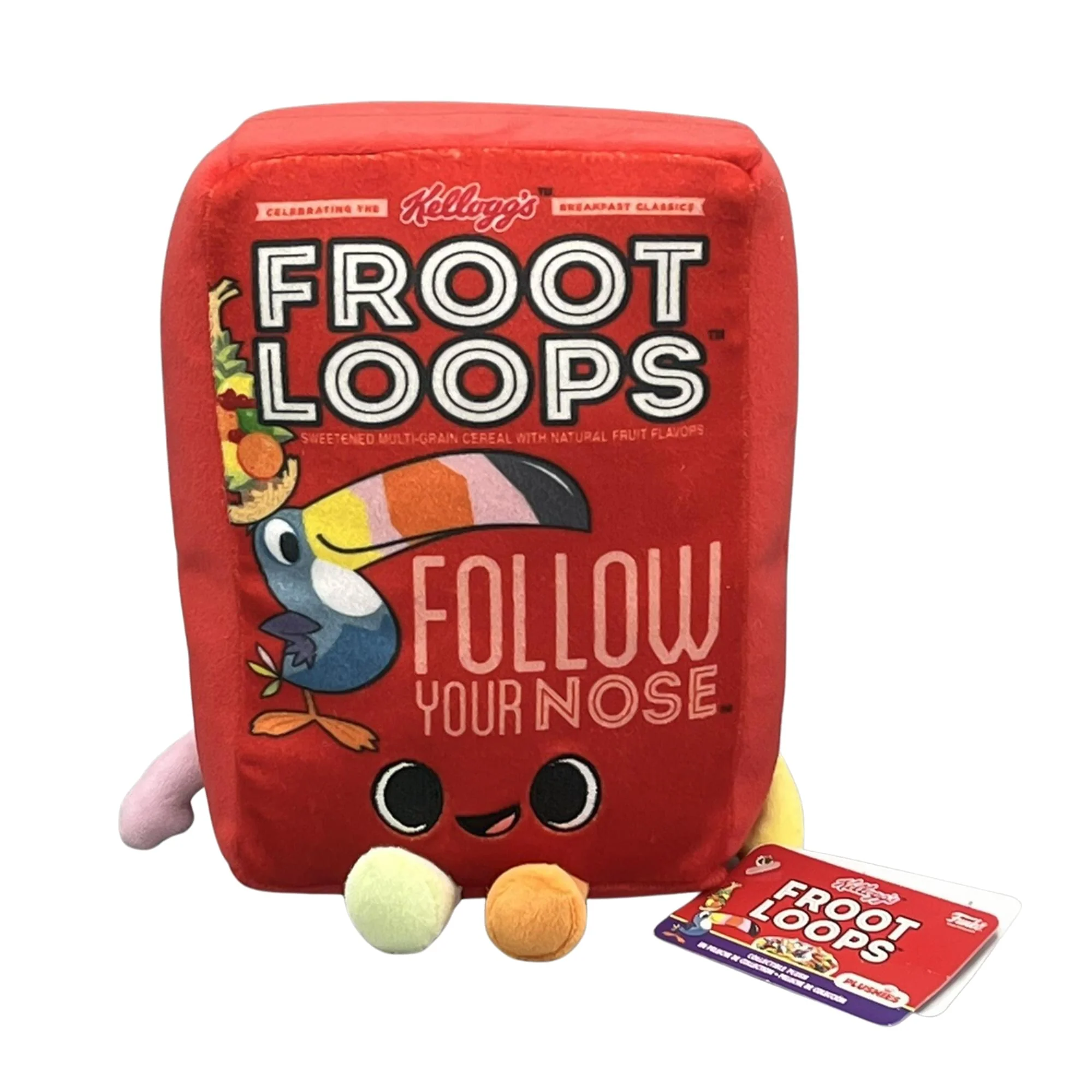 Kelloggs 6 Inch Funko Plush | Froot Loops Cereal Box - Image 2