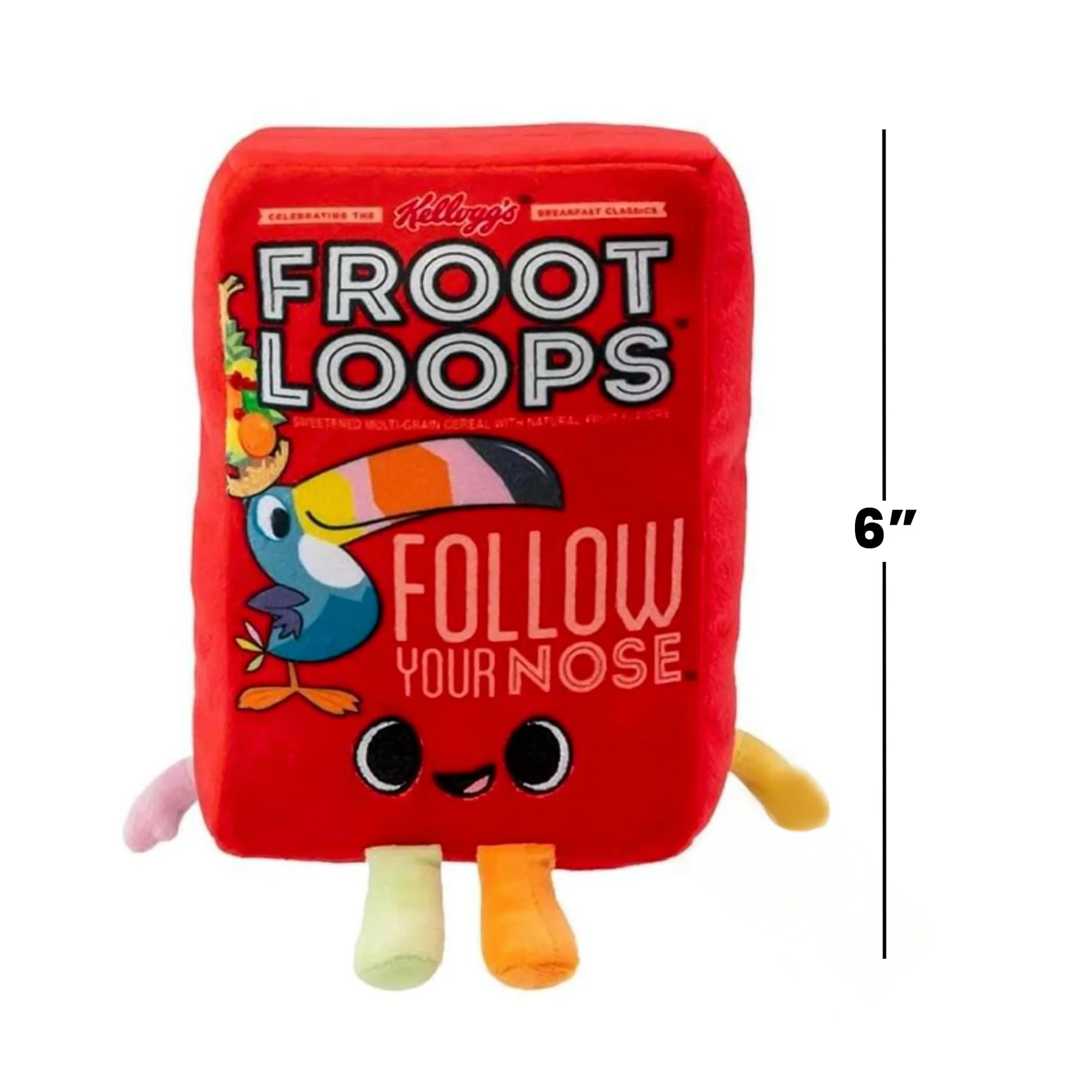 Kelloggs 6 Inch Funko Plush | Froot Loops Cereal Box - Image 6