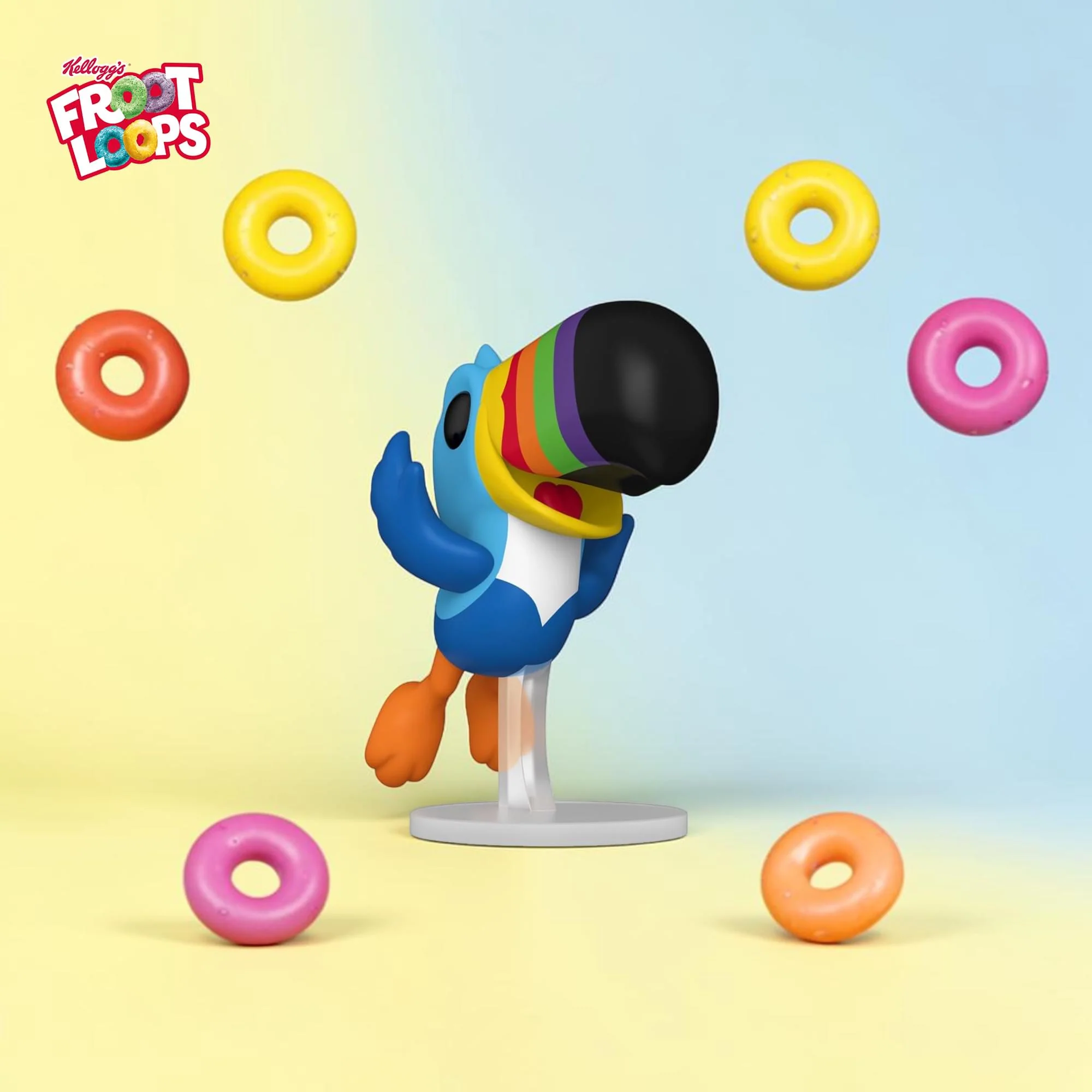 Kelloggs Fruit Loops Funko POP Ad Icons | Toucan Sam Flying - Image 4