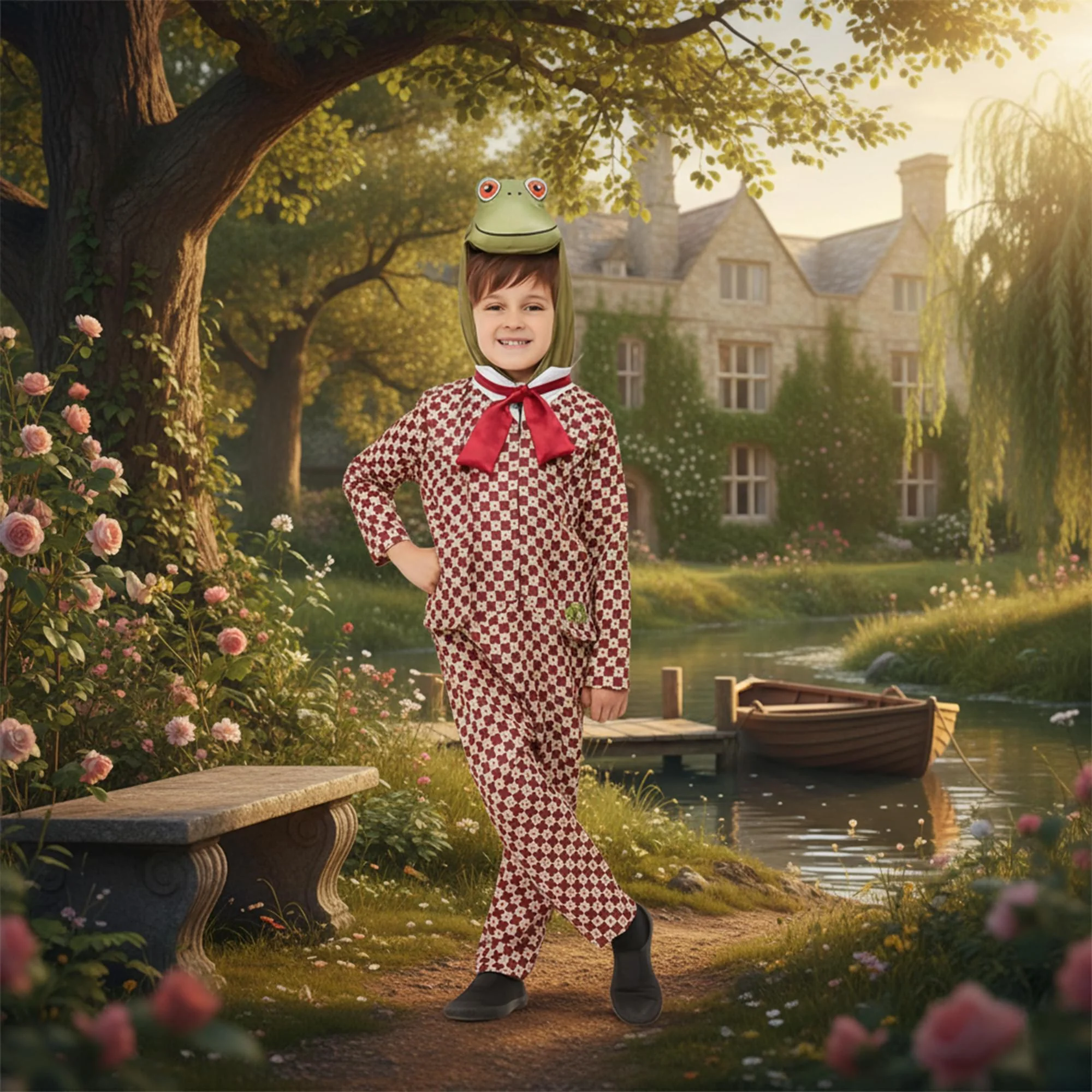Kids Wind in the Willows Toad Child Costume - Image 15