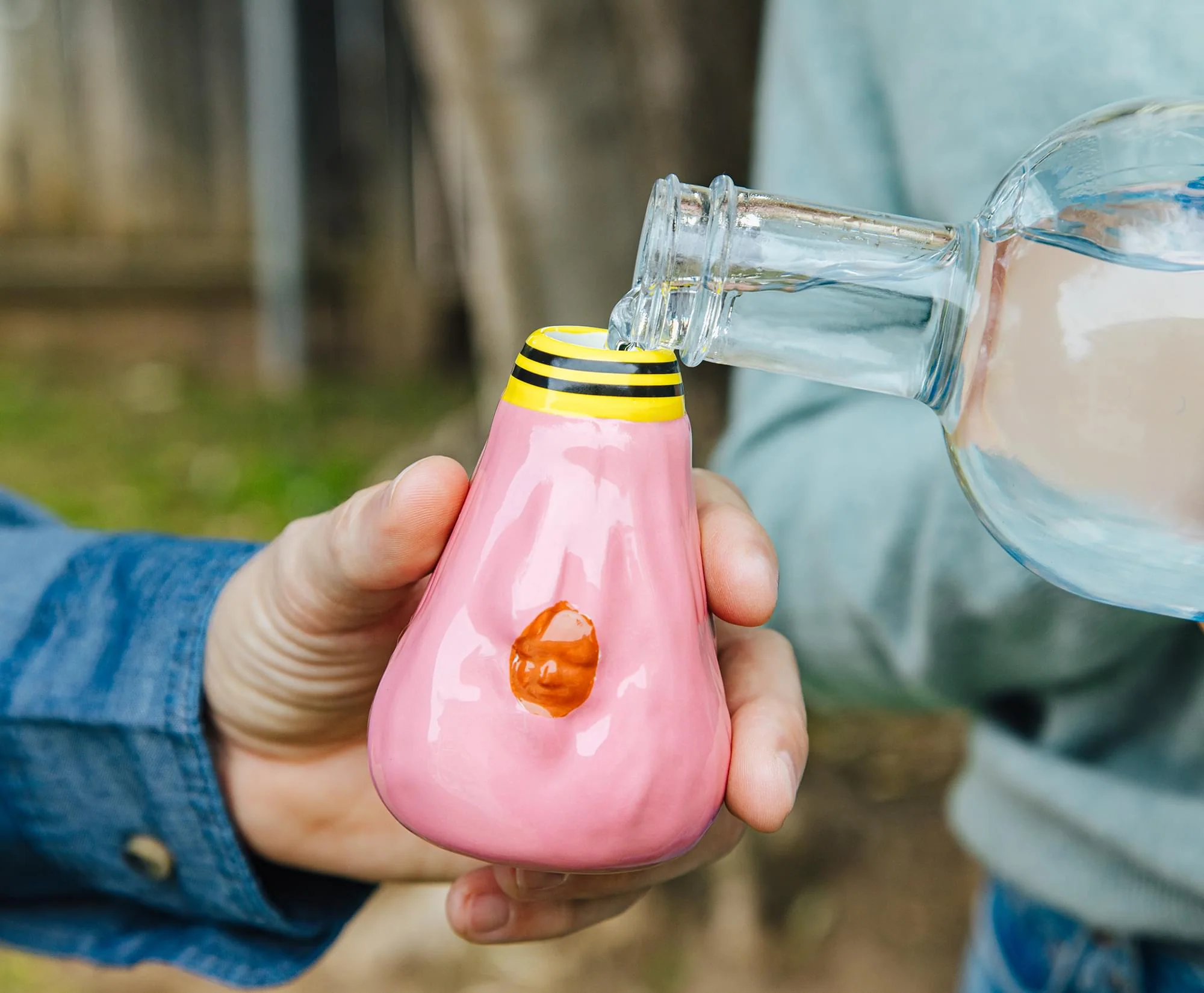 Killer Klowns From Outer Space Cotton Candy Cocoon Sculpted Ceramic Shot Glass - Image 6