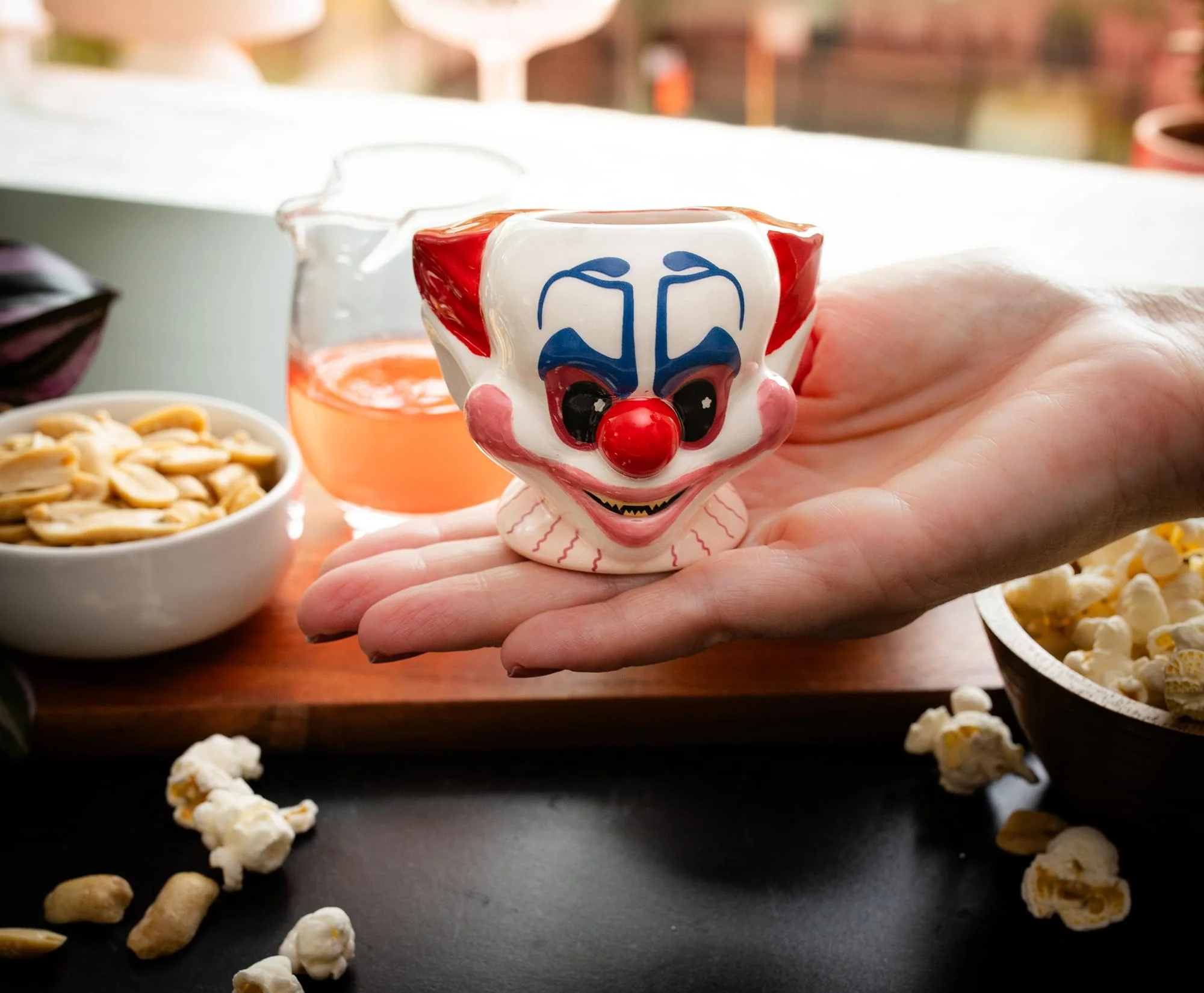 Killer Klowns From Outer Space Rudy 2-Ounce Sculpted Ceramic Shot Glass - Image 5