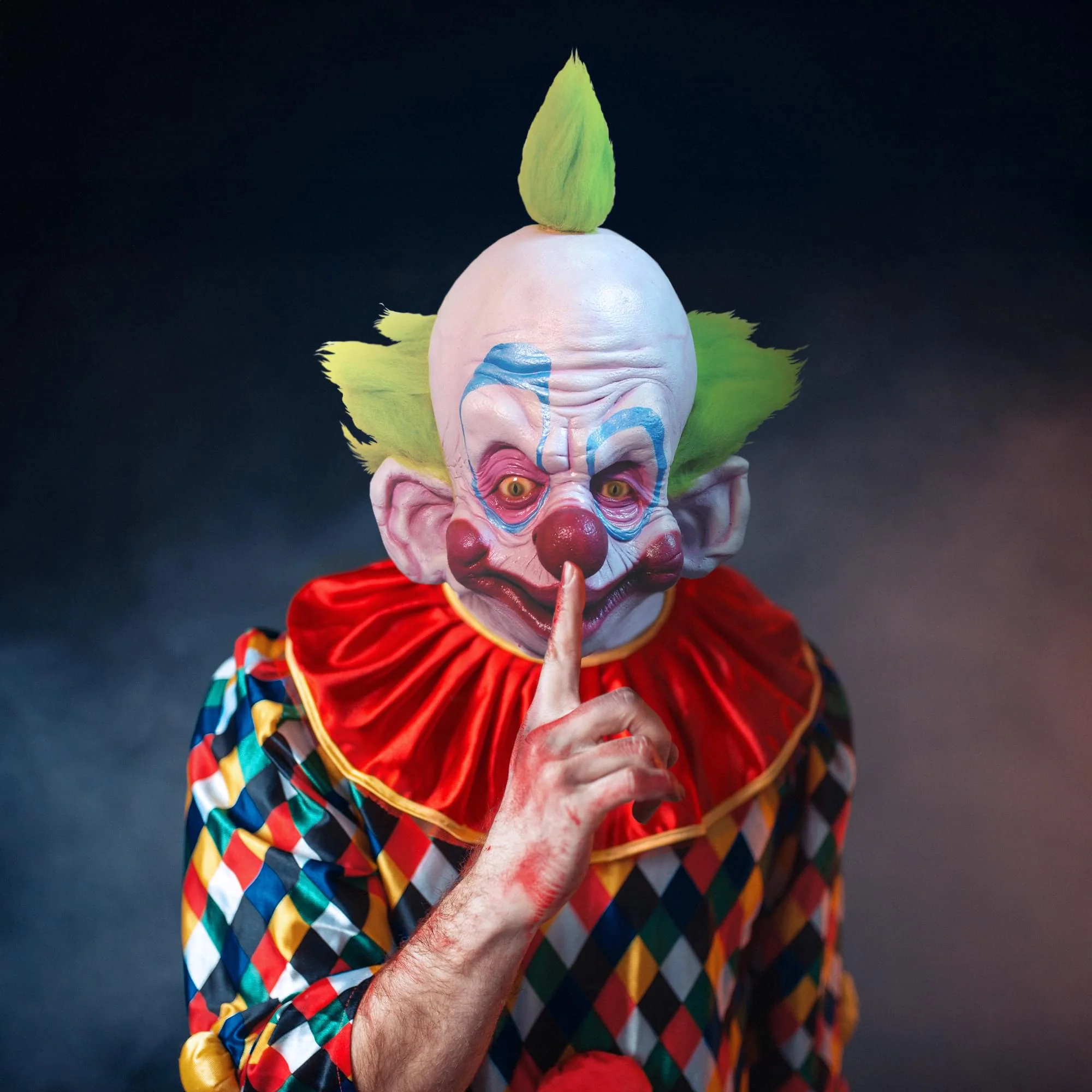Killer Klowns From Outer Space Shorty Mask Adult Costume Accessory - Image 4